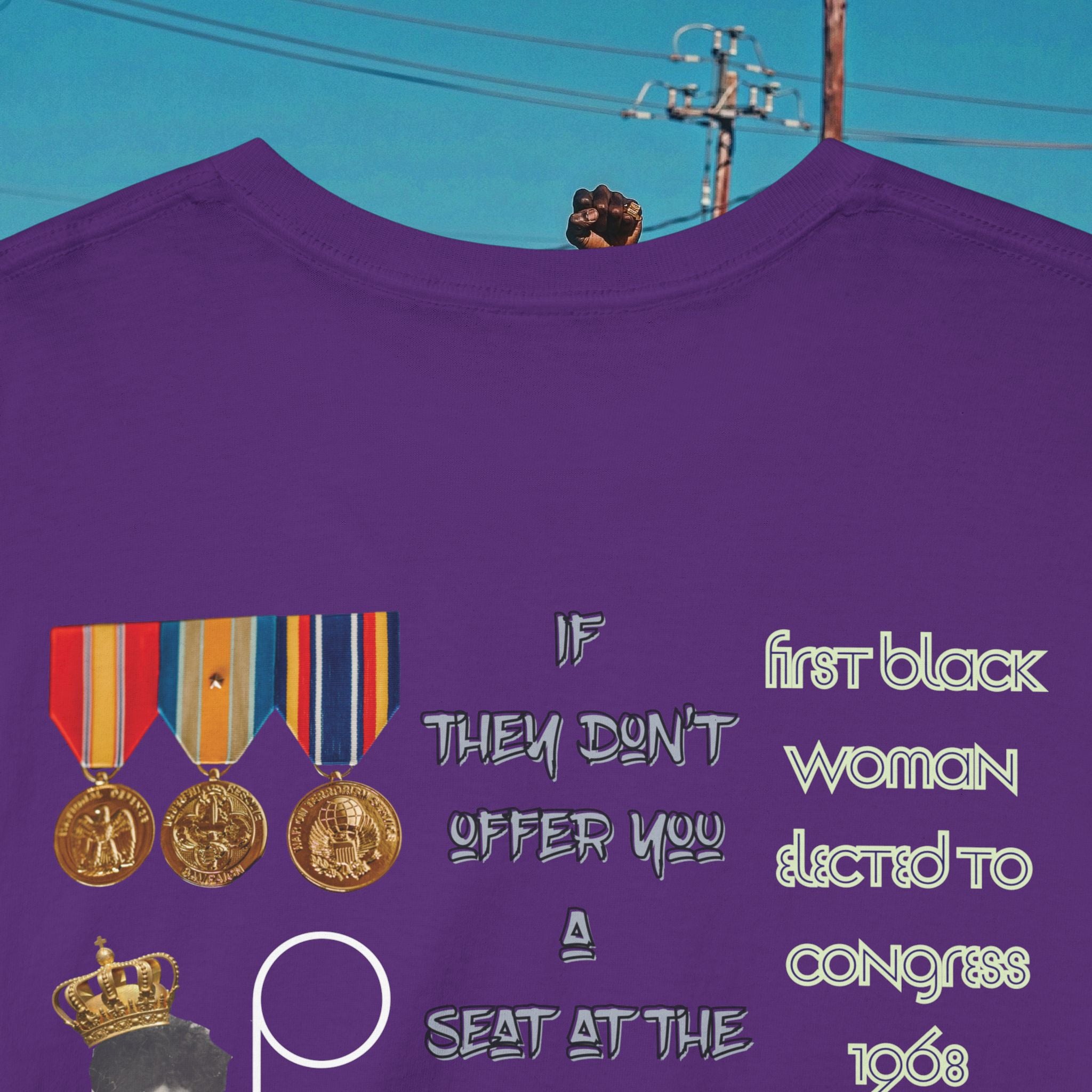Shirley Chisholm Heavy Cotton Tee
