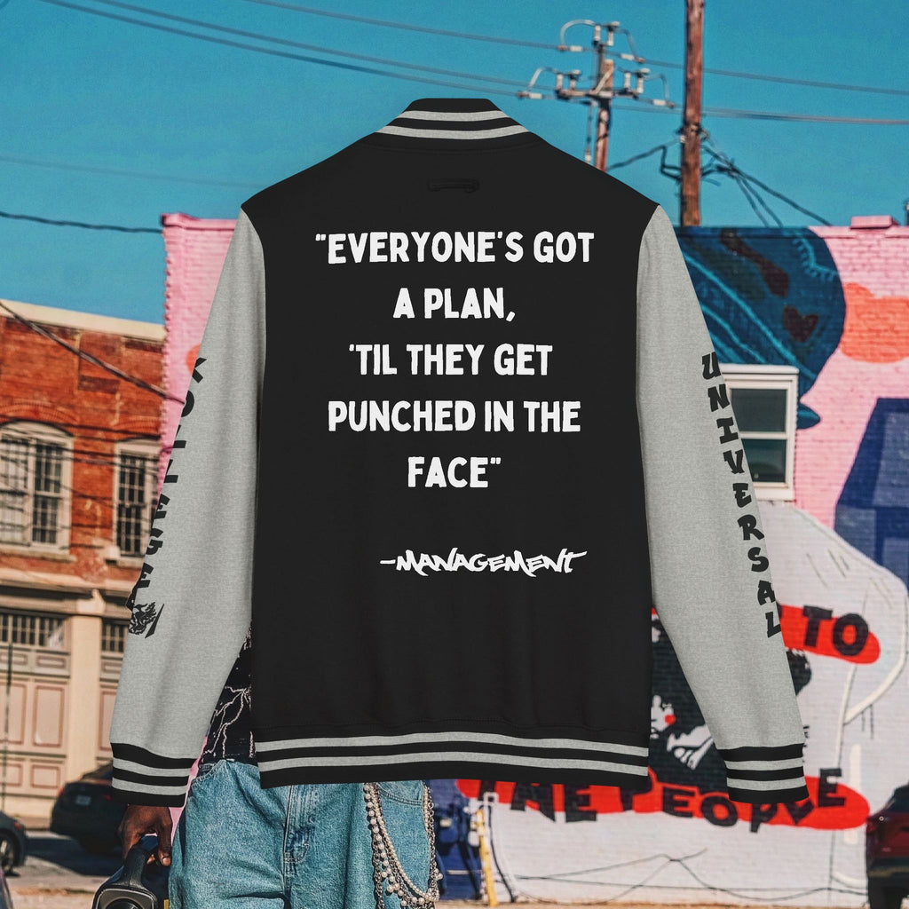 “FREE MIKE TYSON” Unisex Heavyweight Letterman Jacket
