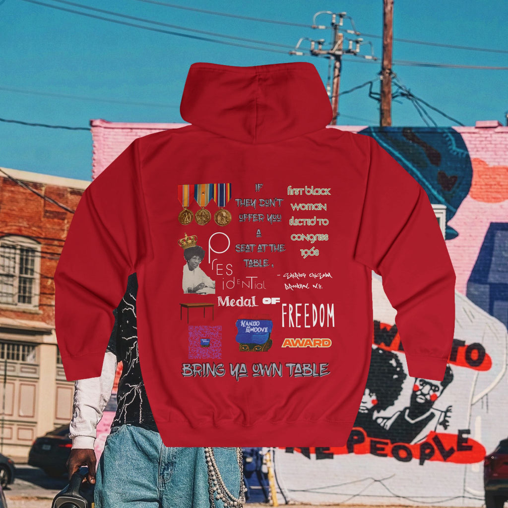 Shirley Chisholm Unisex Full Zip Hoodie