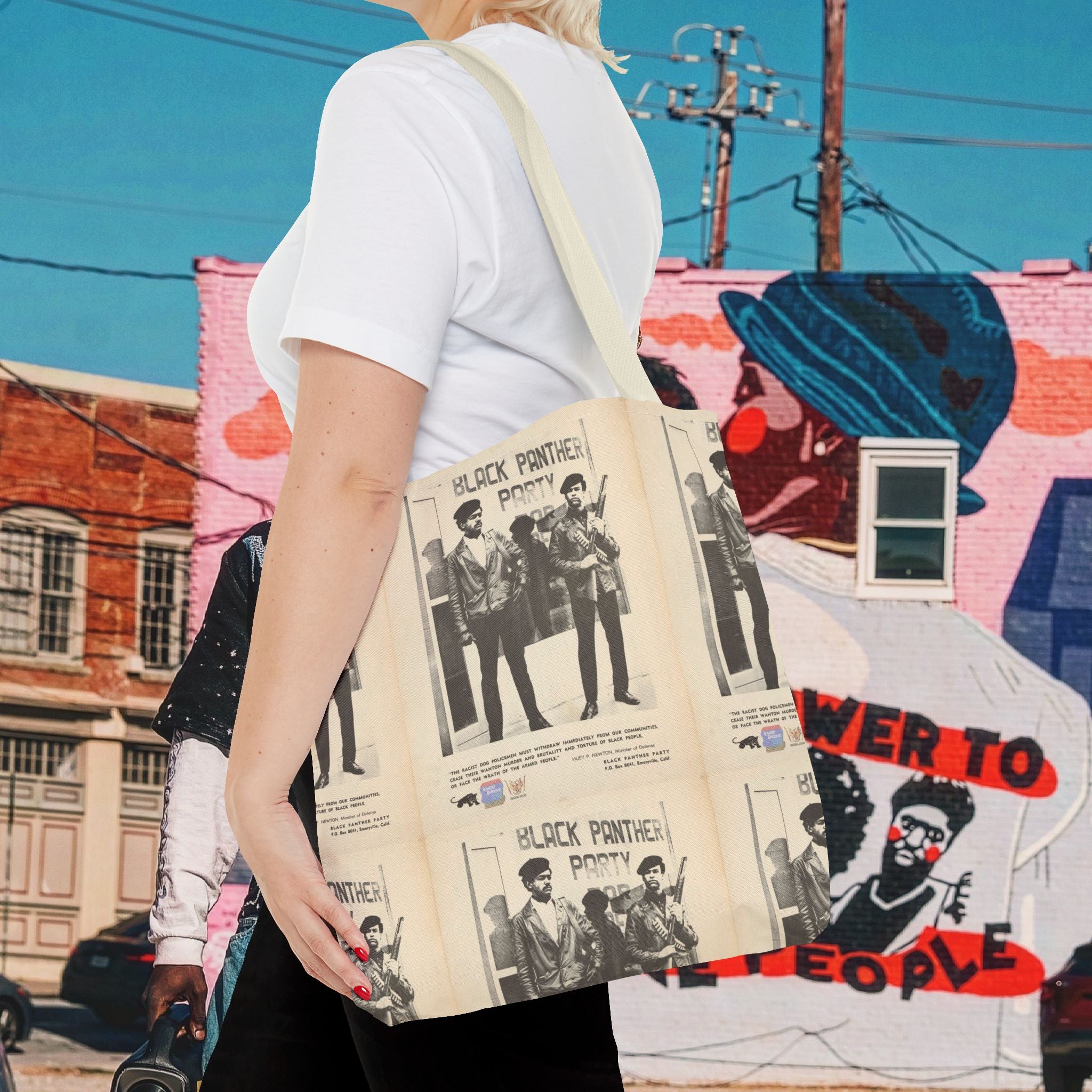 Black Panther Tote Bag (AOP)