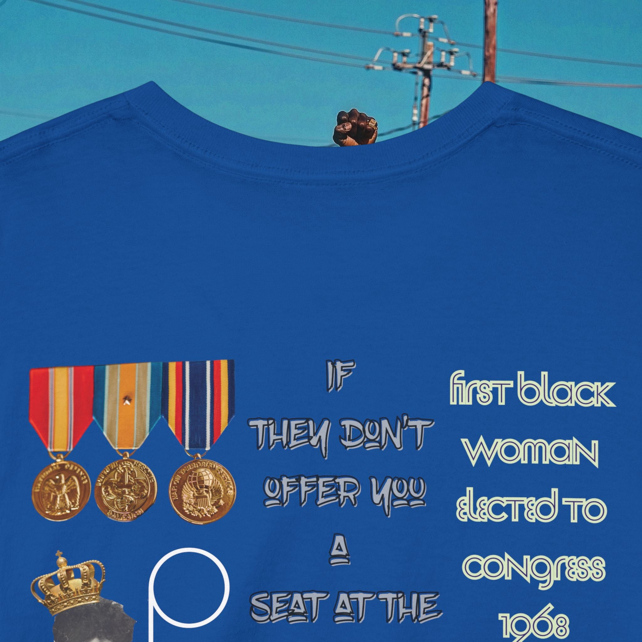 Shirley Chisholm Heavy Cotton Tee