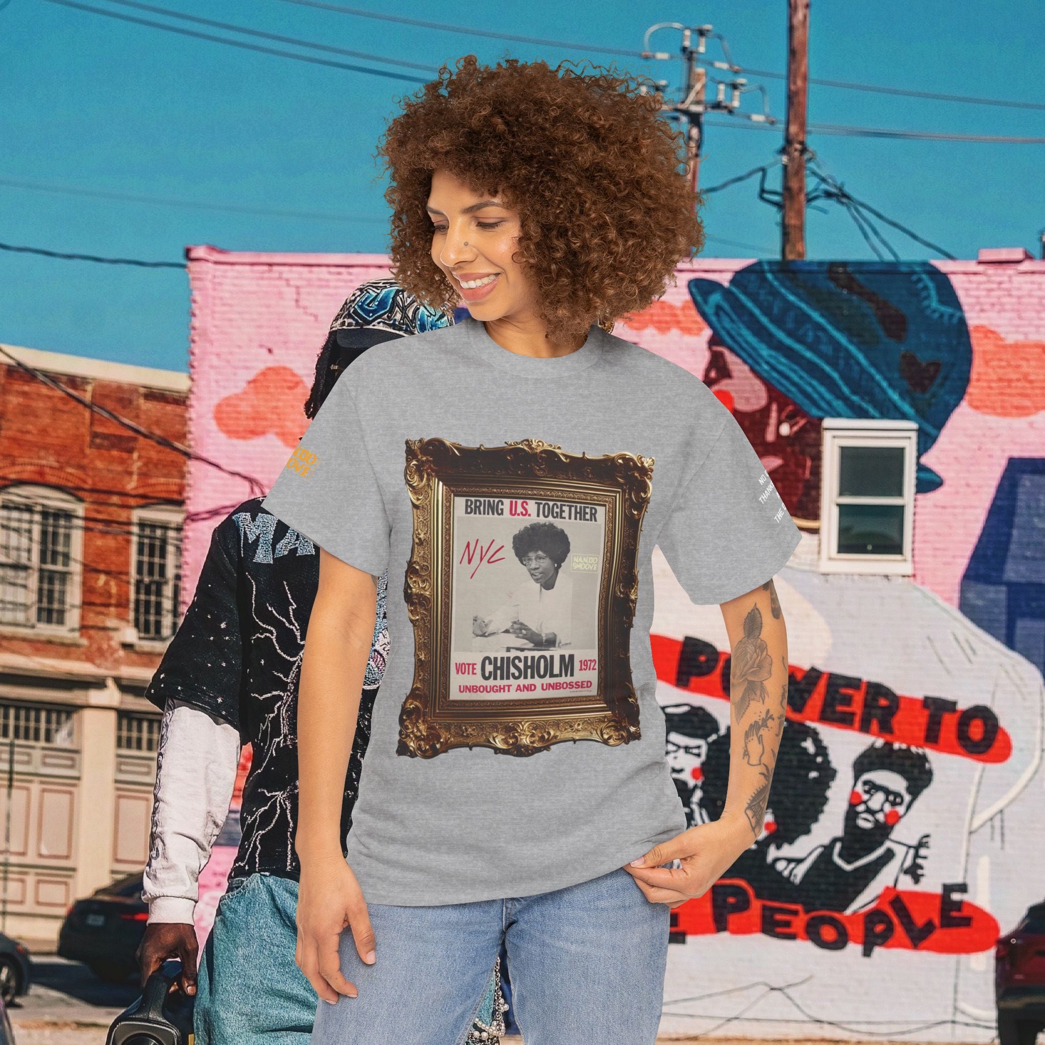 Shirley Chisholm Heavy Cotton Tee