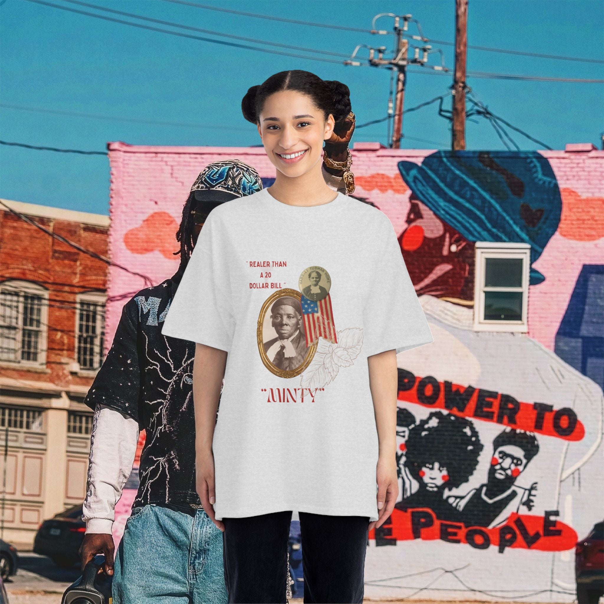 “Harriet Realer than a $20 Bill” Beefy-T®  Short-Sleeve “MinTee”-Shirt