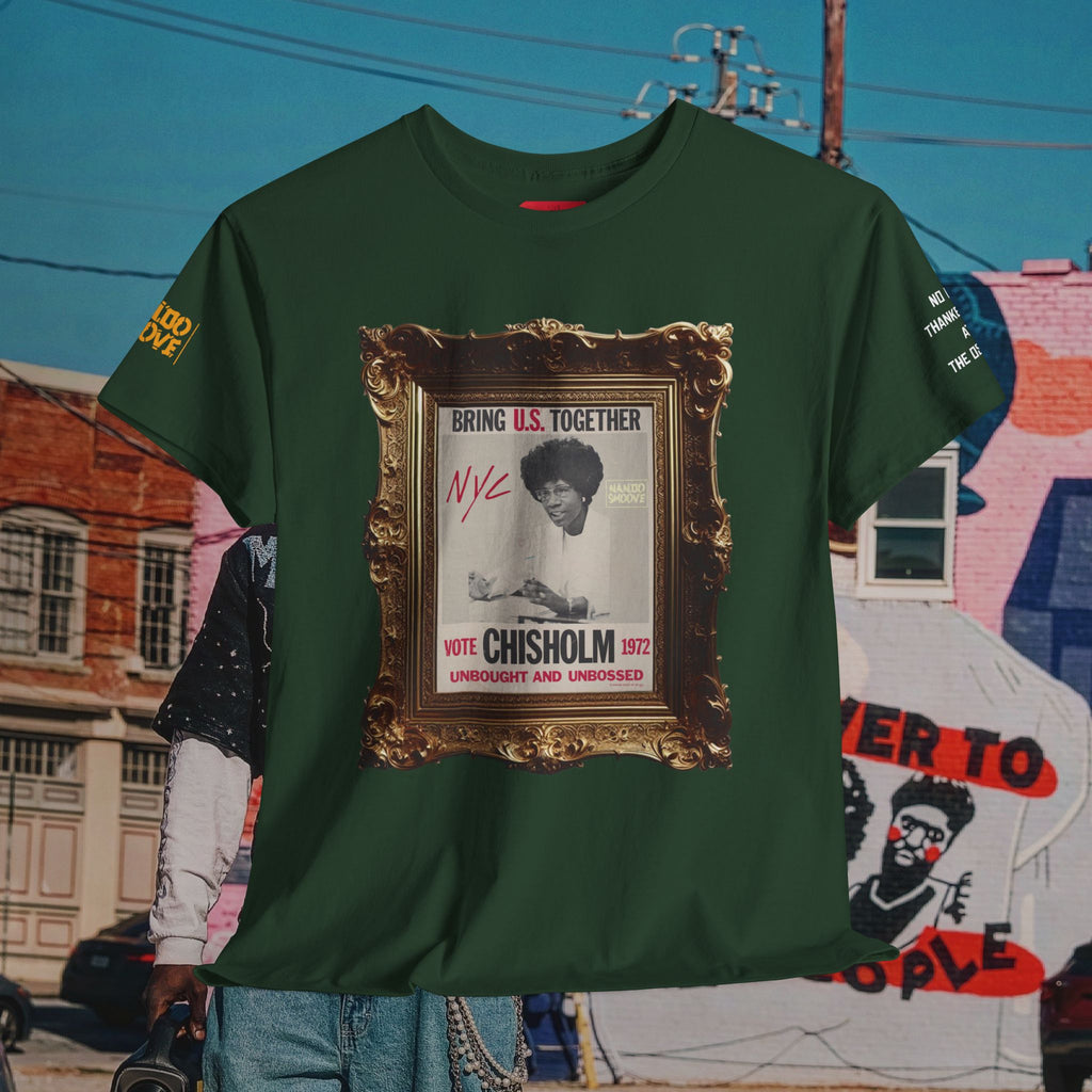 Shirley Chisholm Heavy Cotton Tee