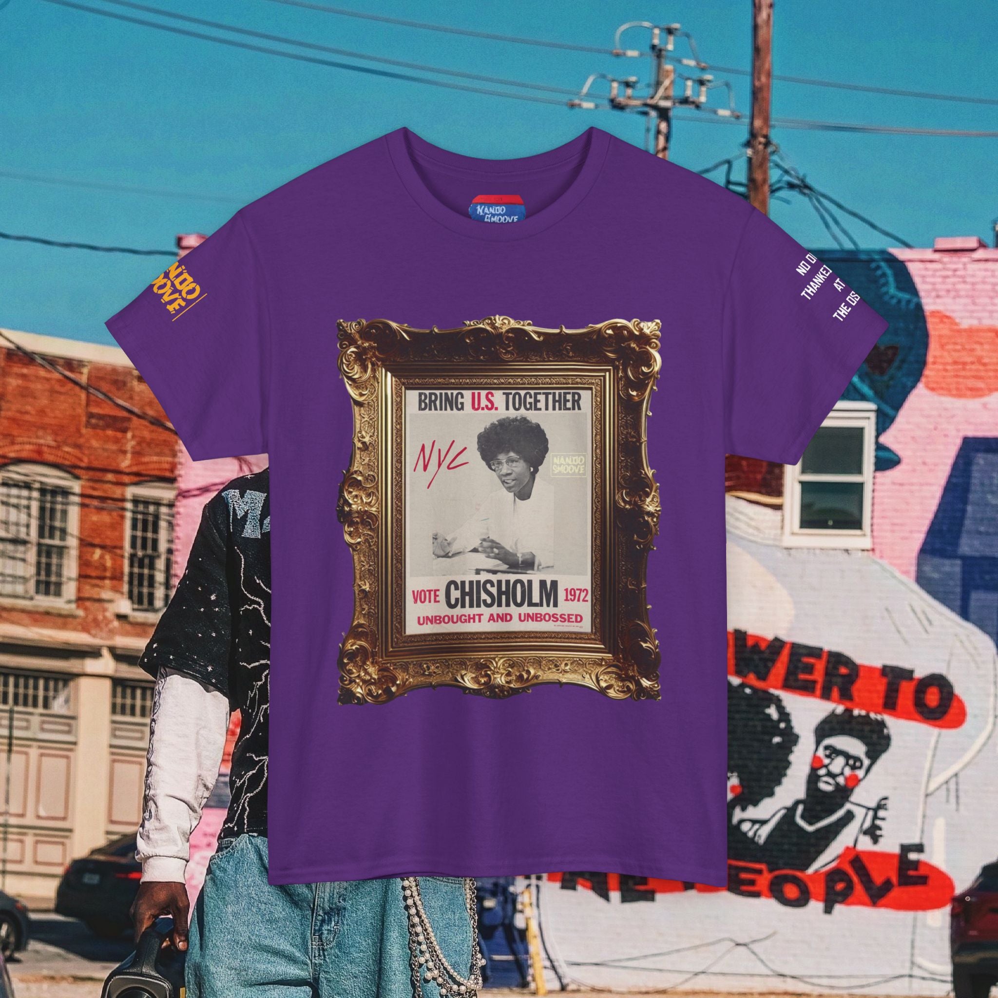 Shirley Chisholm Heavy Cotton Tee