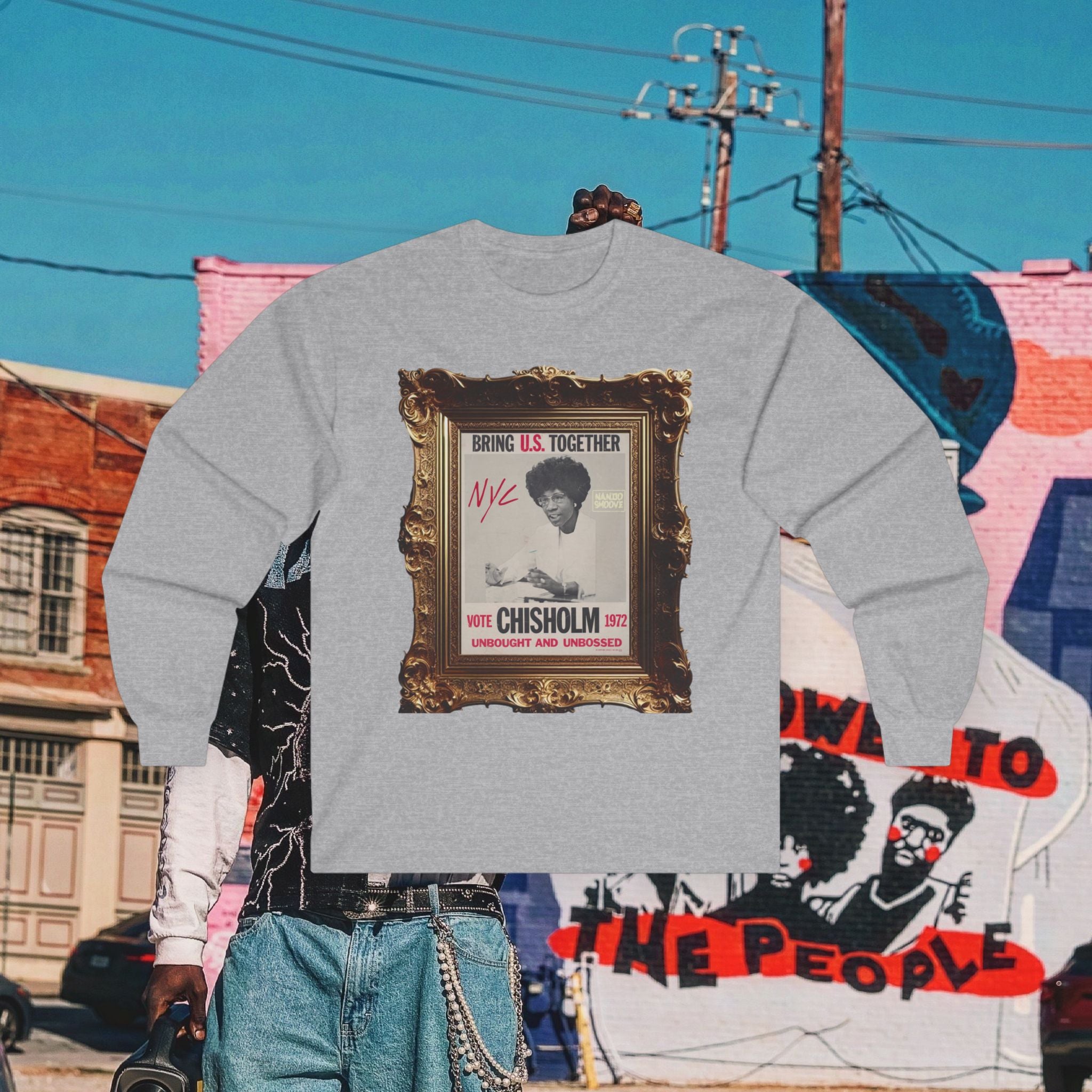Shirley Chisholm Unisex Ultra Cotton Long Sleeve Tee