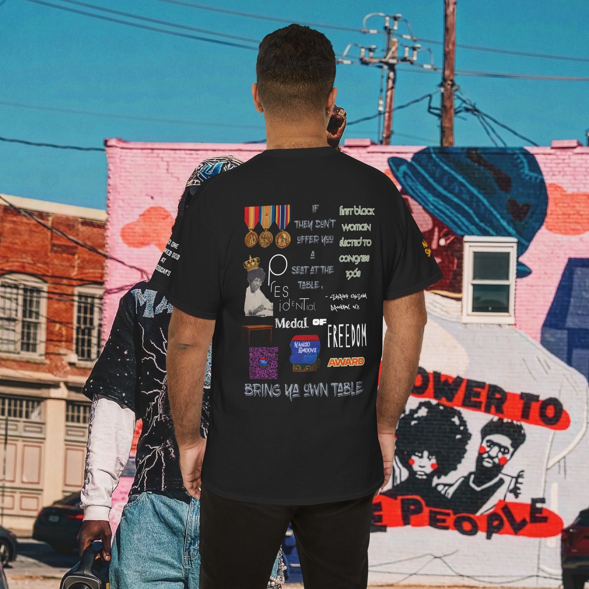 Shirley Chisholm Heavy Cotton Tee