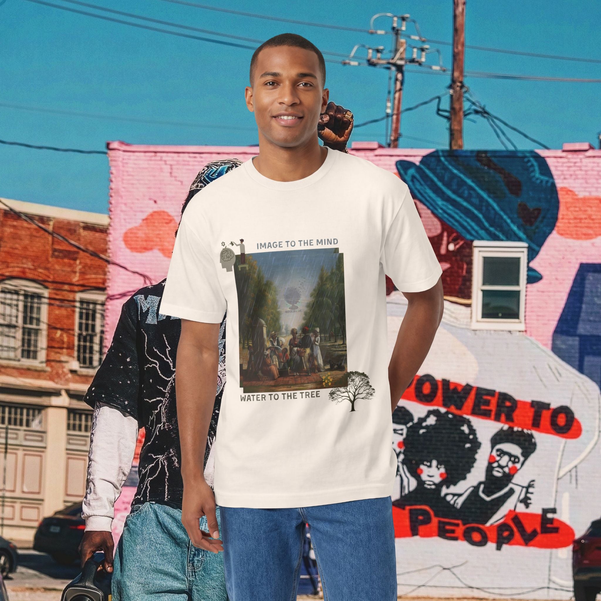 “Image to The Mind, Water to The Tree” Unisex Classic Tee