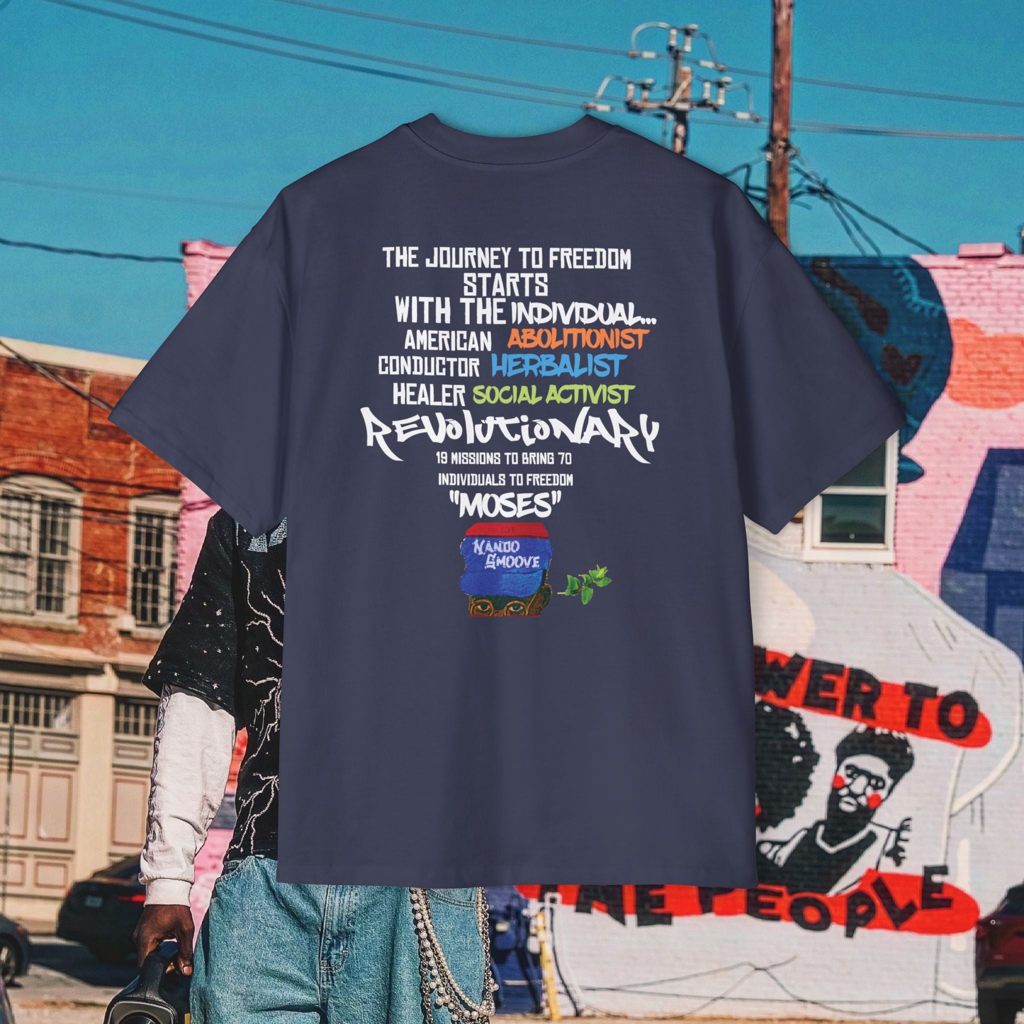 Harriet Tubman Oversized “MinTee Shirts”