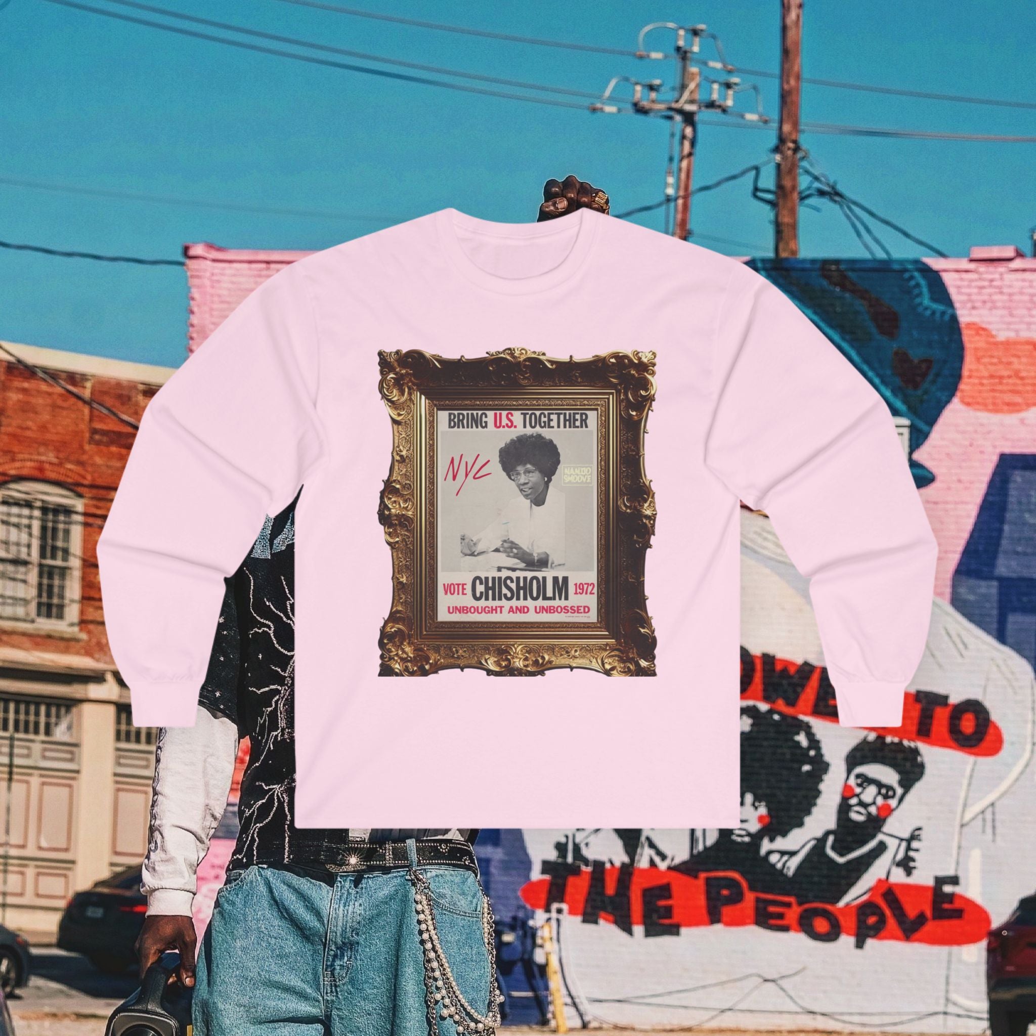Shirley Chisholm Unisex Ultra Cotton Long Sleeve Tee