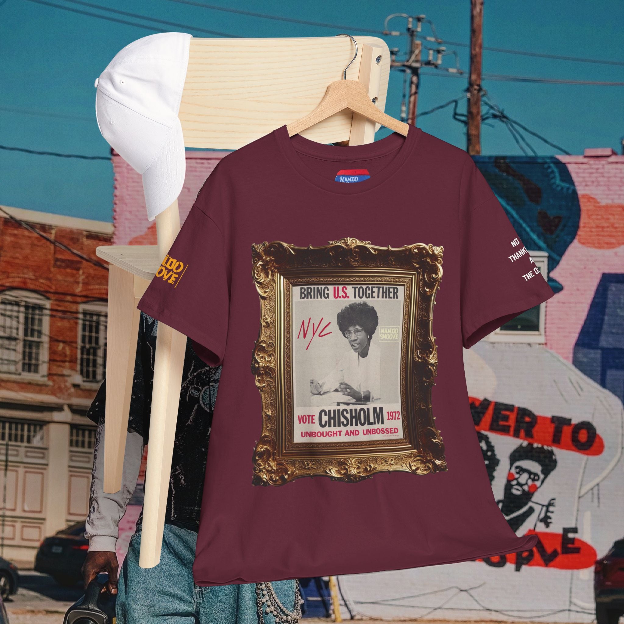 Shirley Chisholm Heavy Cotton Tee