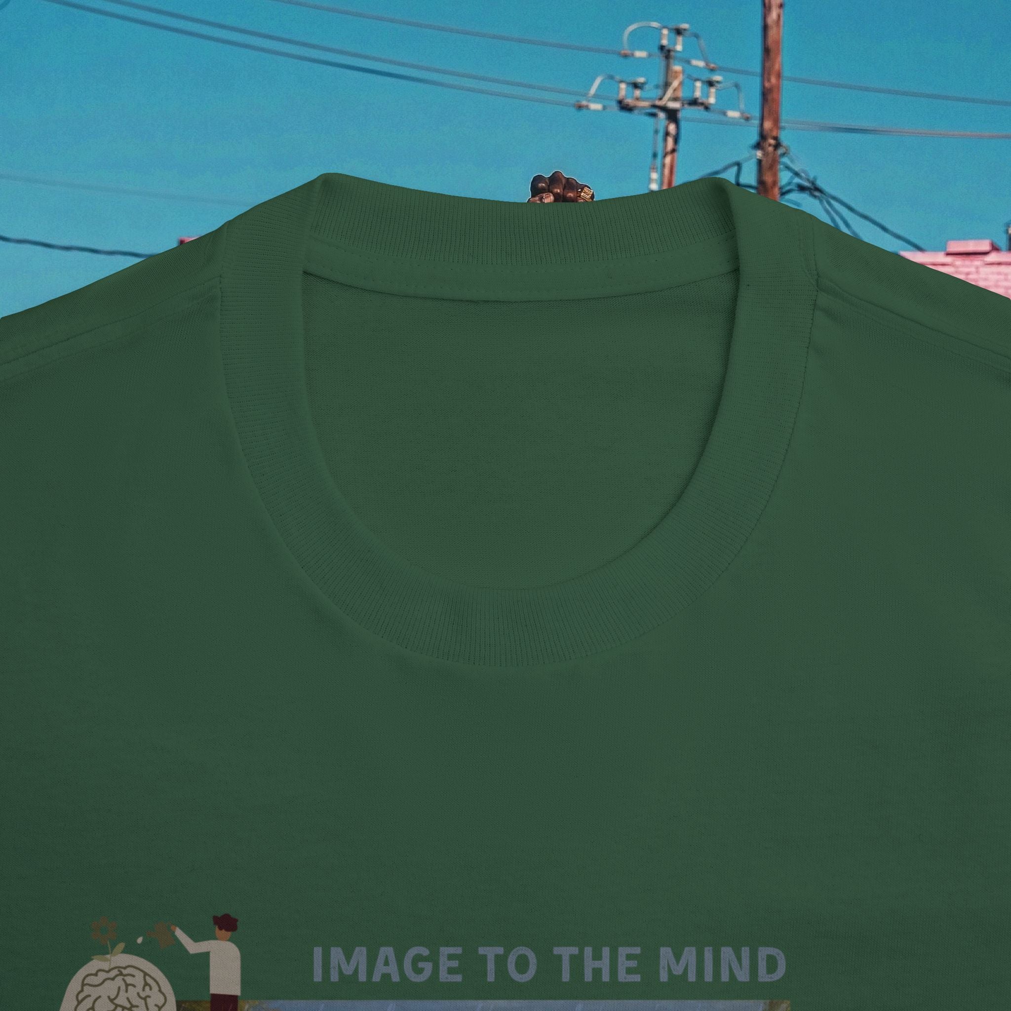 “Image to The Mind, Water to The Tree” Unisex Classic Tee