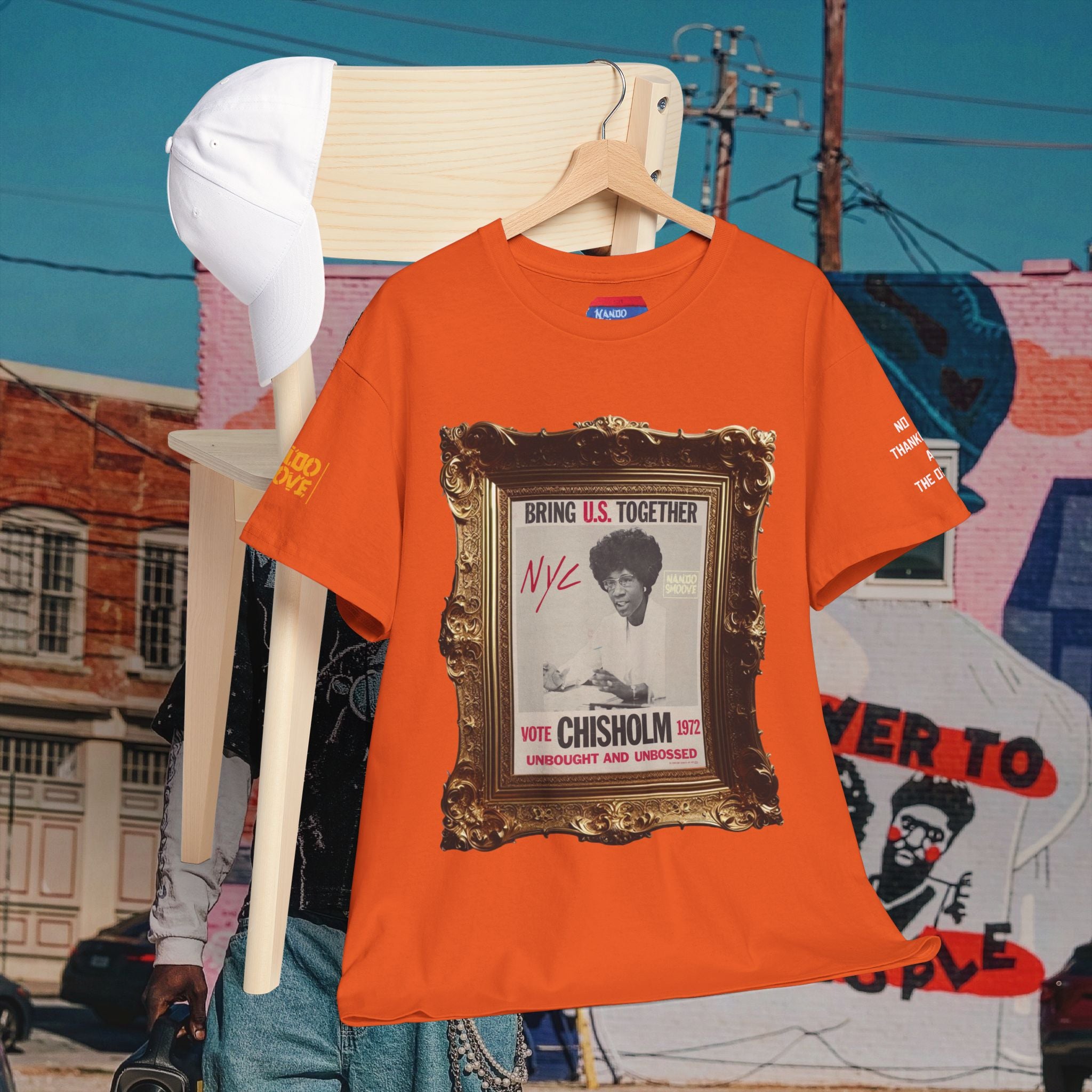Shirley Chisholm Heavy Cotton Tee