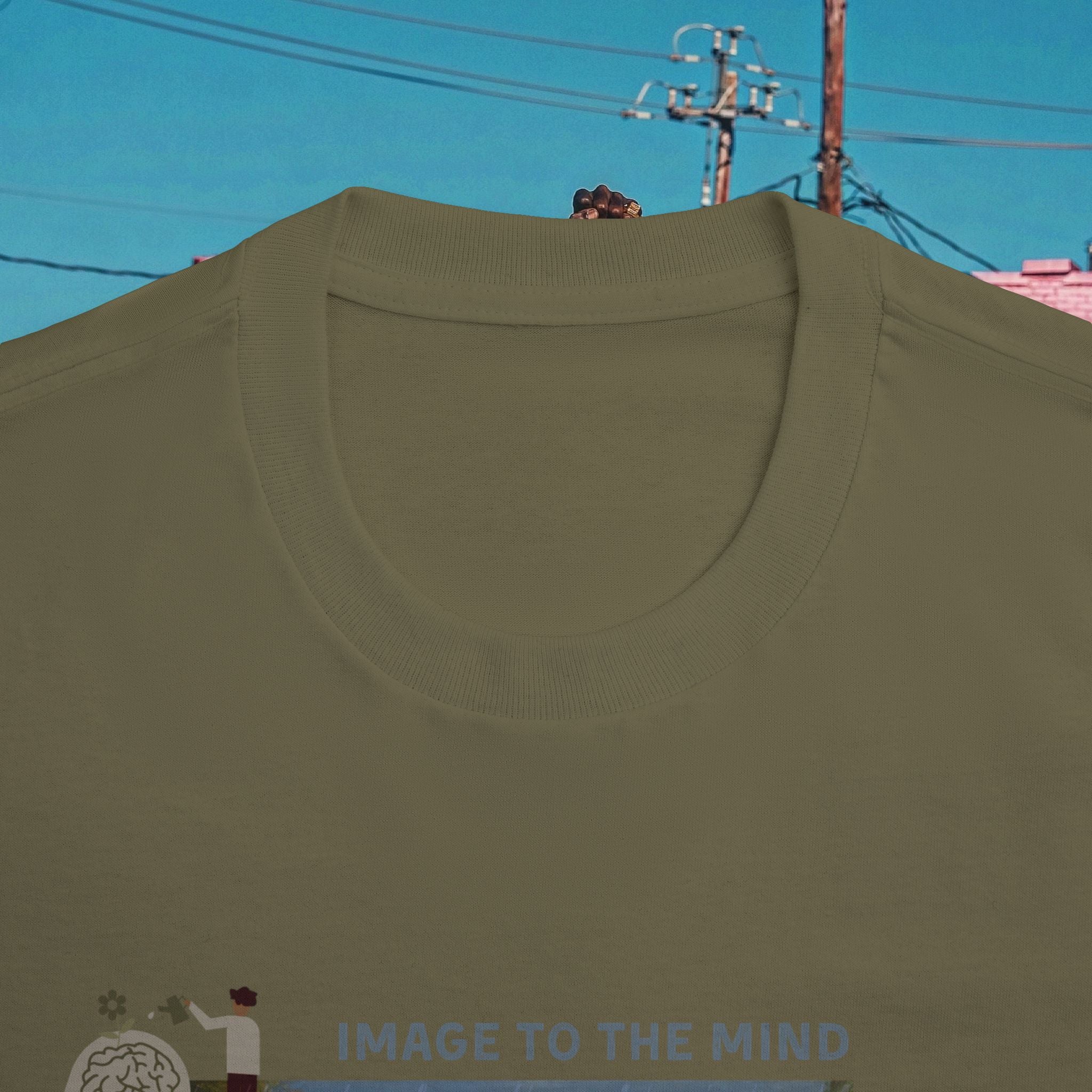 “Image to The Mind, Water to The Tree” Unisex Classic Tee
