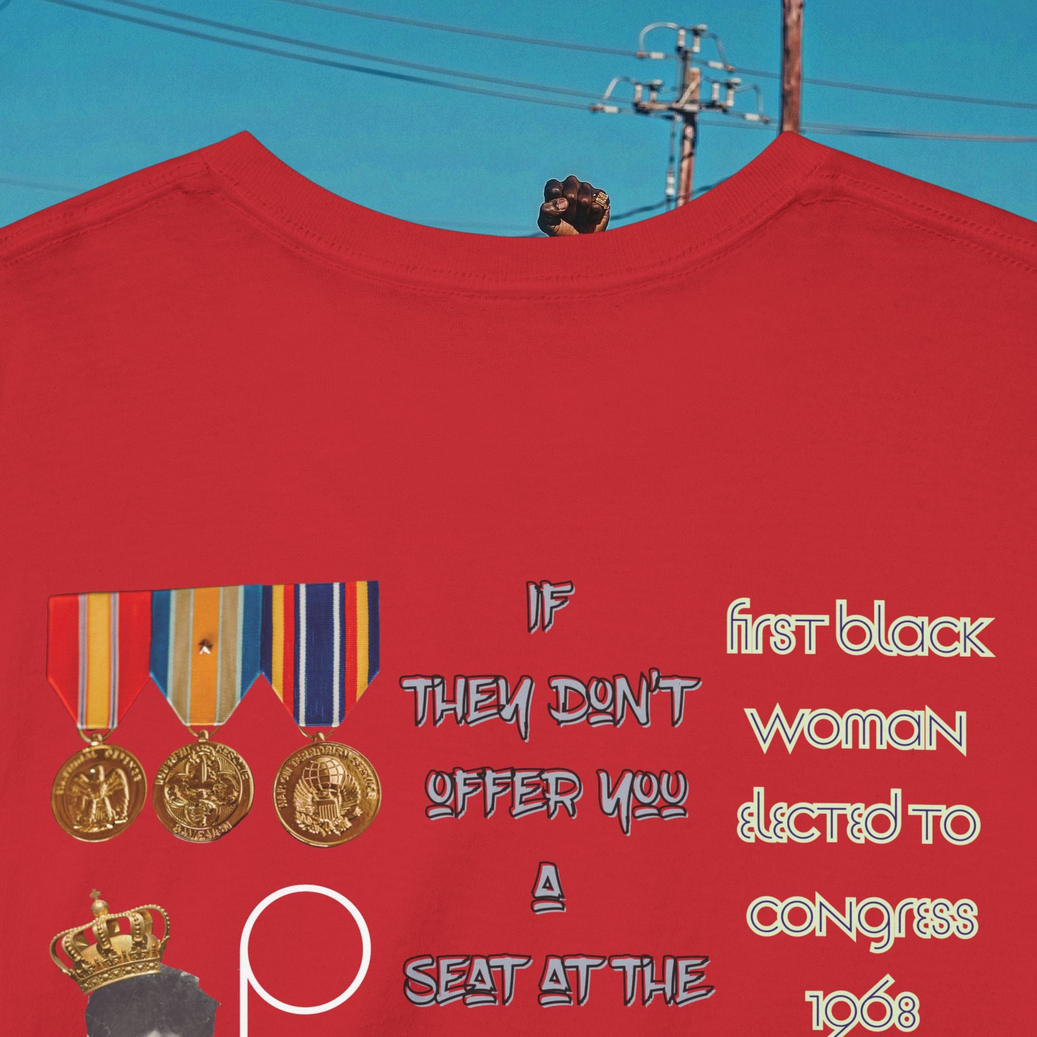Shirley Chisholm Heavy Cotton Tee