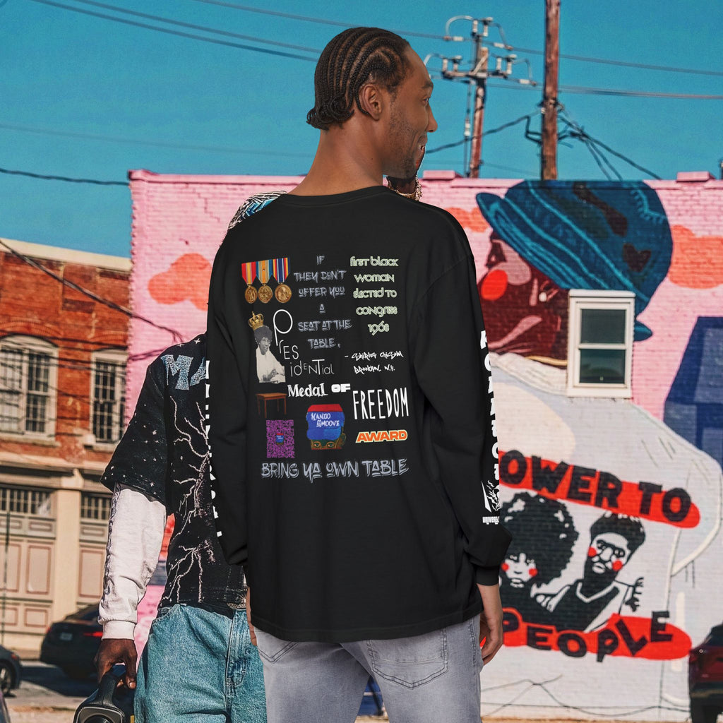 Shirley Chisholm Unisex Garment-dyed Long Sleeve T-Shirt