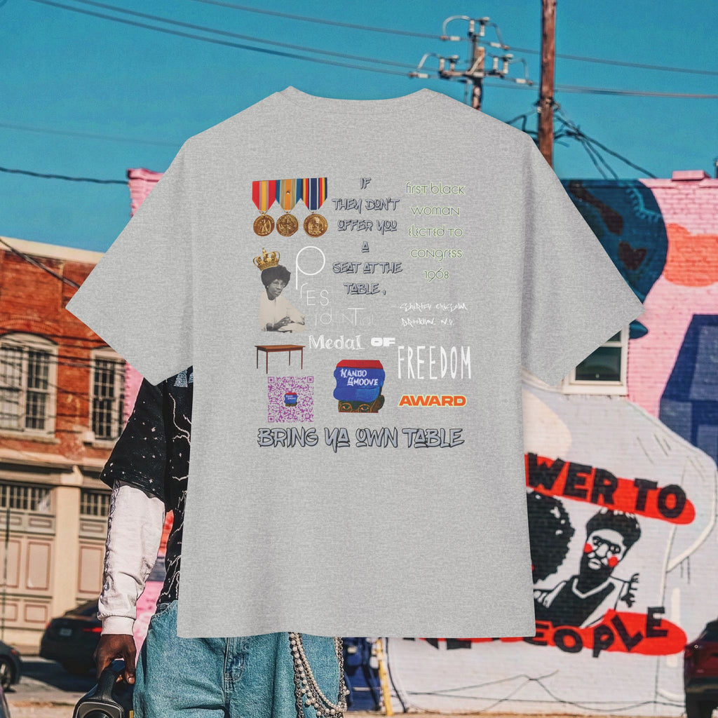 Shirley Chisholm Unisex Oversized Boxy Tee