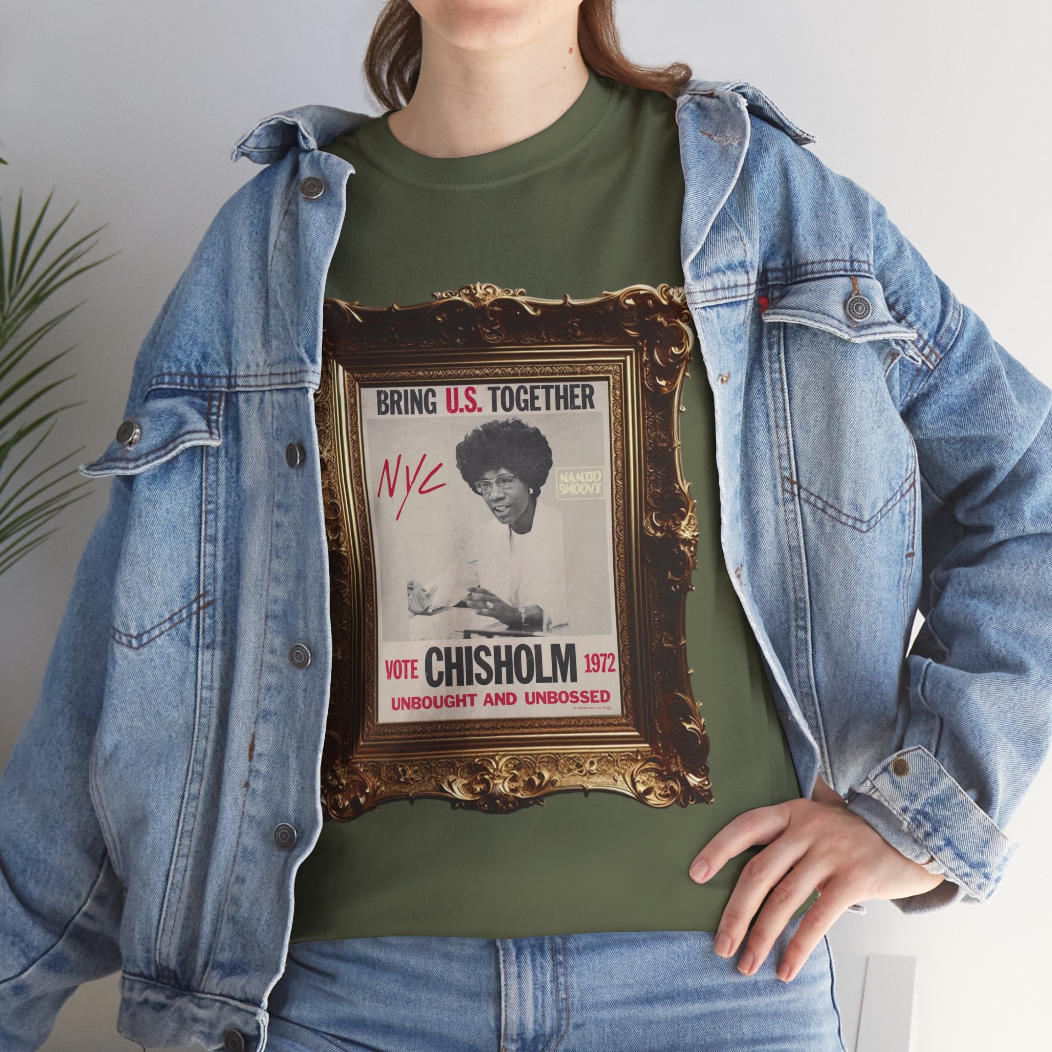 Shirley Chisholm Heavy Cotton Tee
