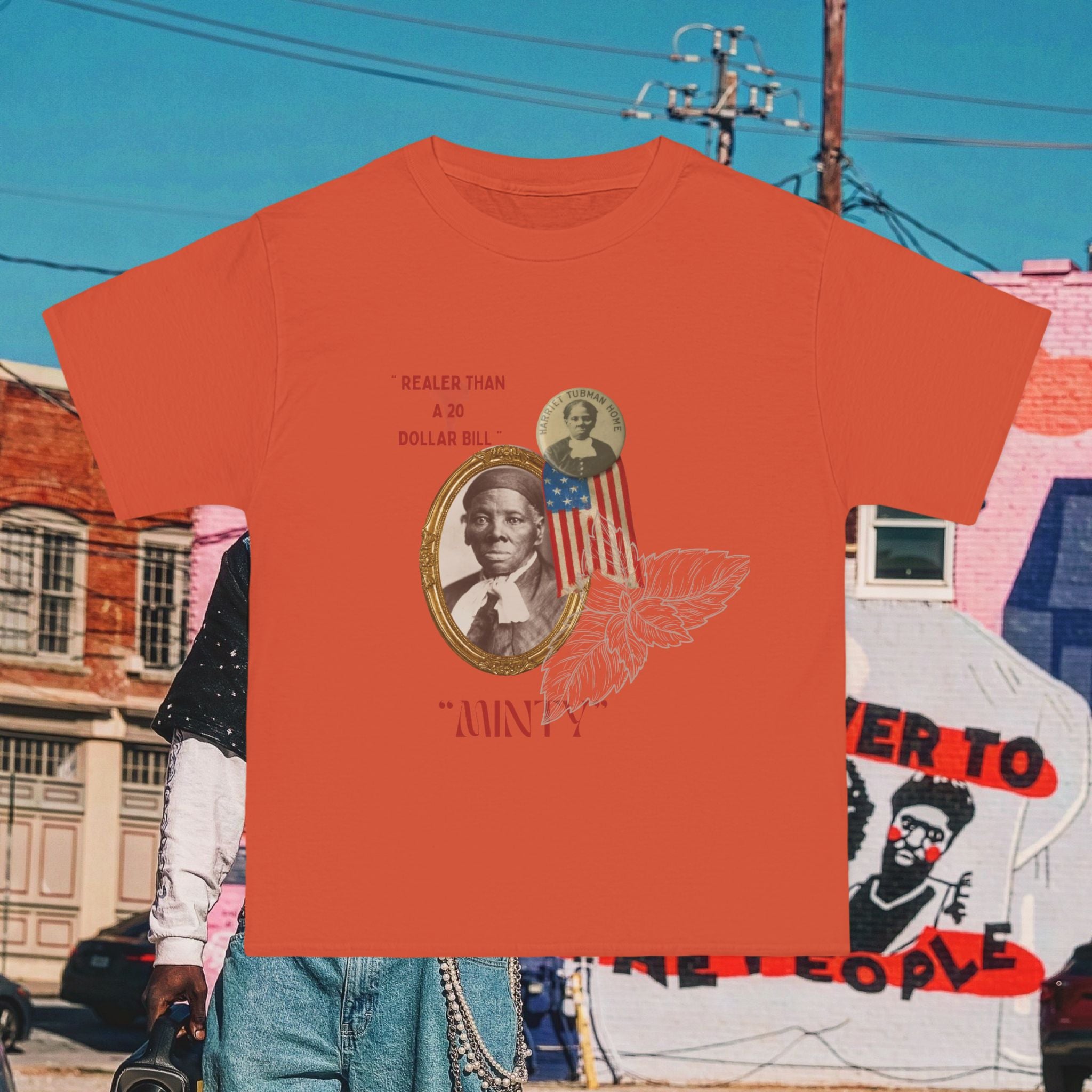 “Harriet Realer than a $20 Bill” Beefy-T®  Short-Sleeve “MinTee”-Shirt