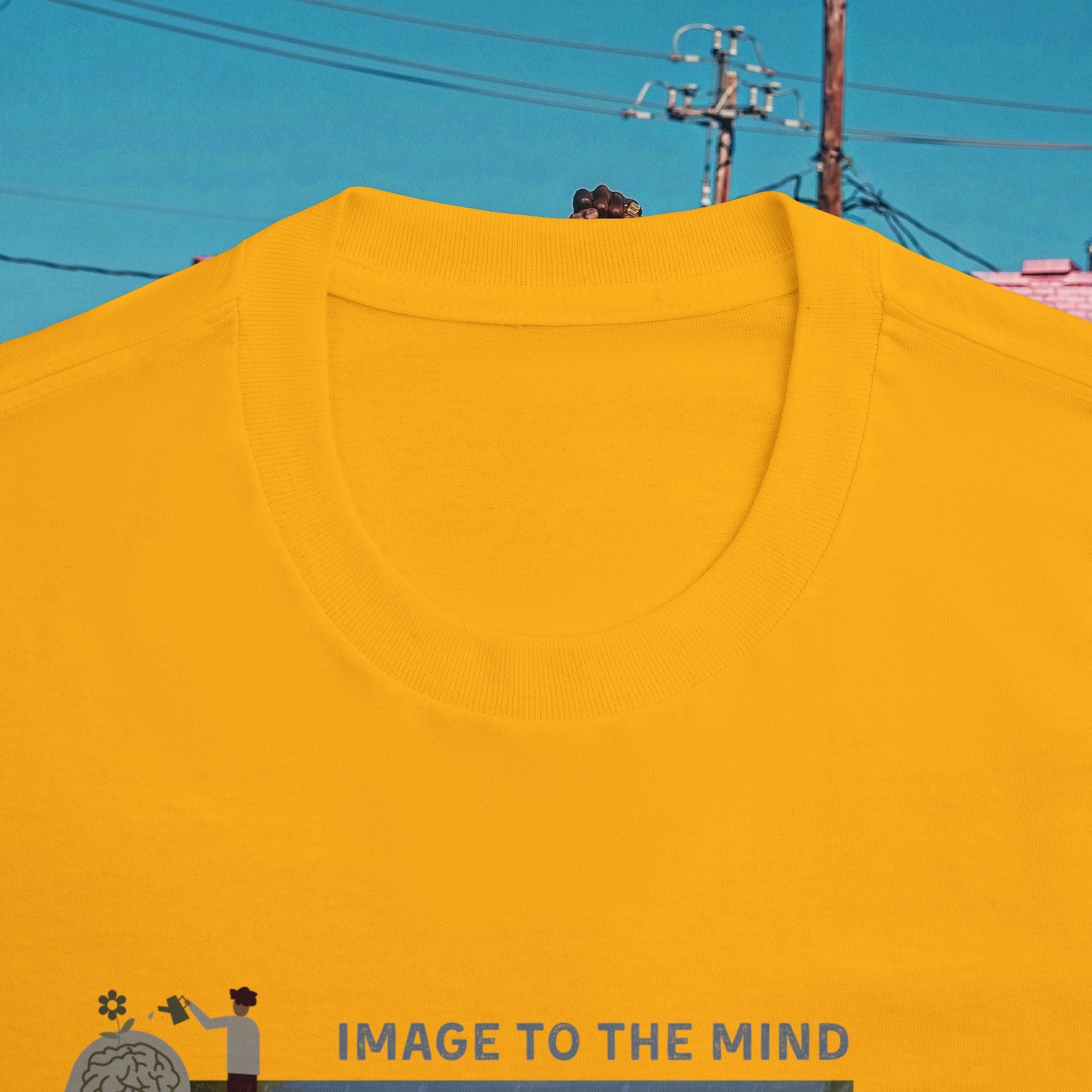 “Image to The Mind, Water to The Tree” Unisex Classic Tee