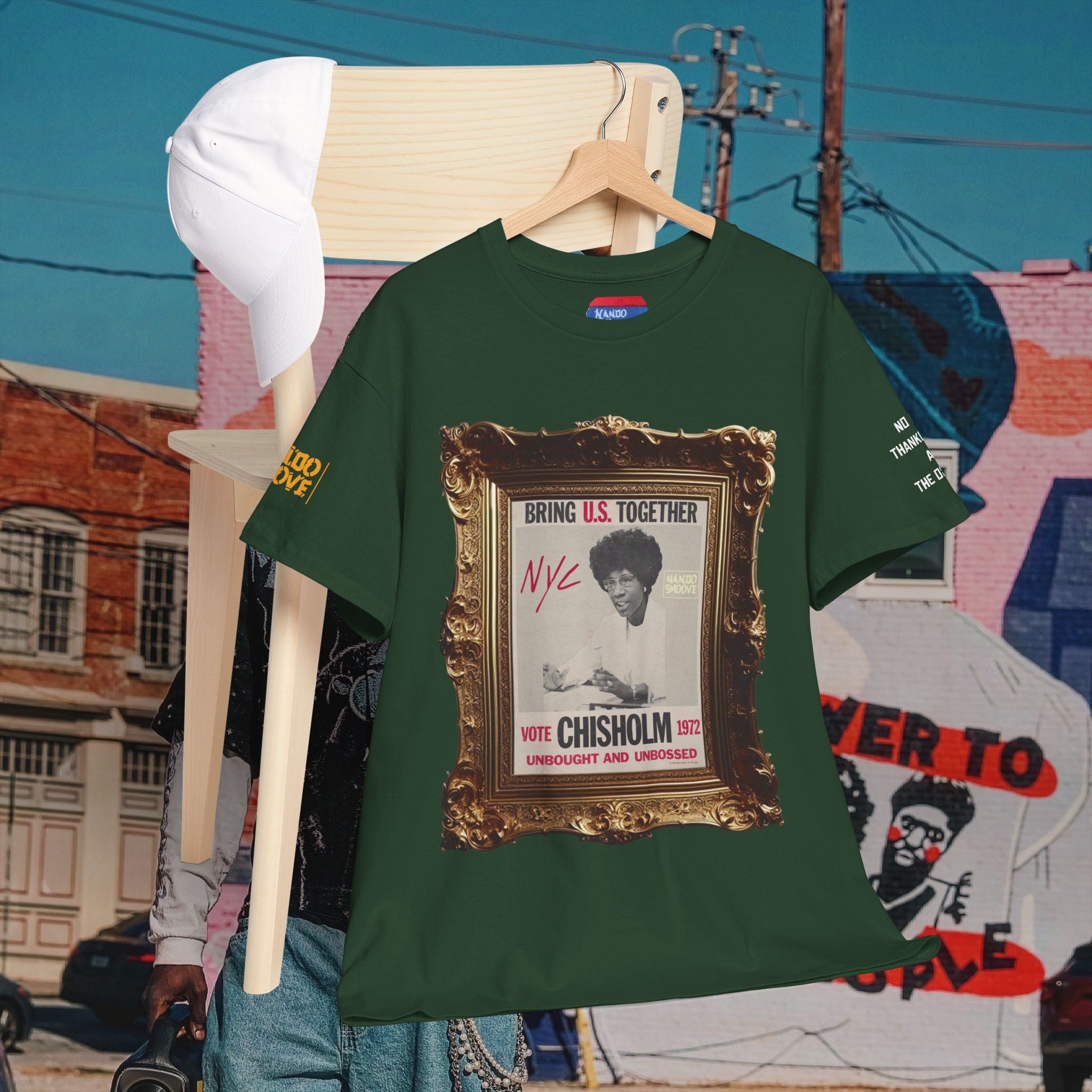 Shirley Chisholm Heavy Cotton Tee
