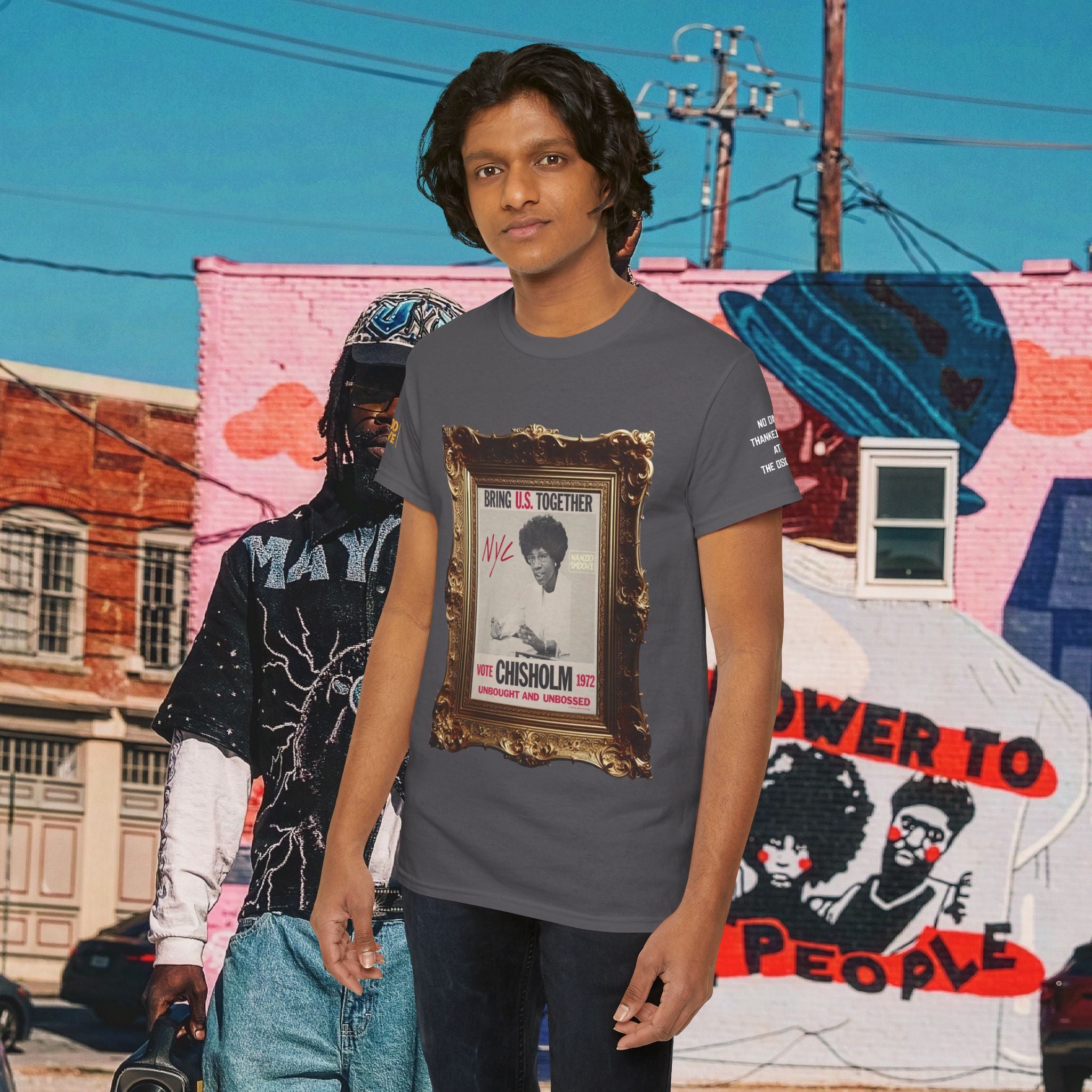 Shirley Chisholm Heavy Cotton Tee