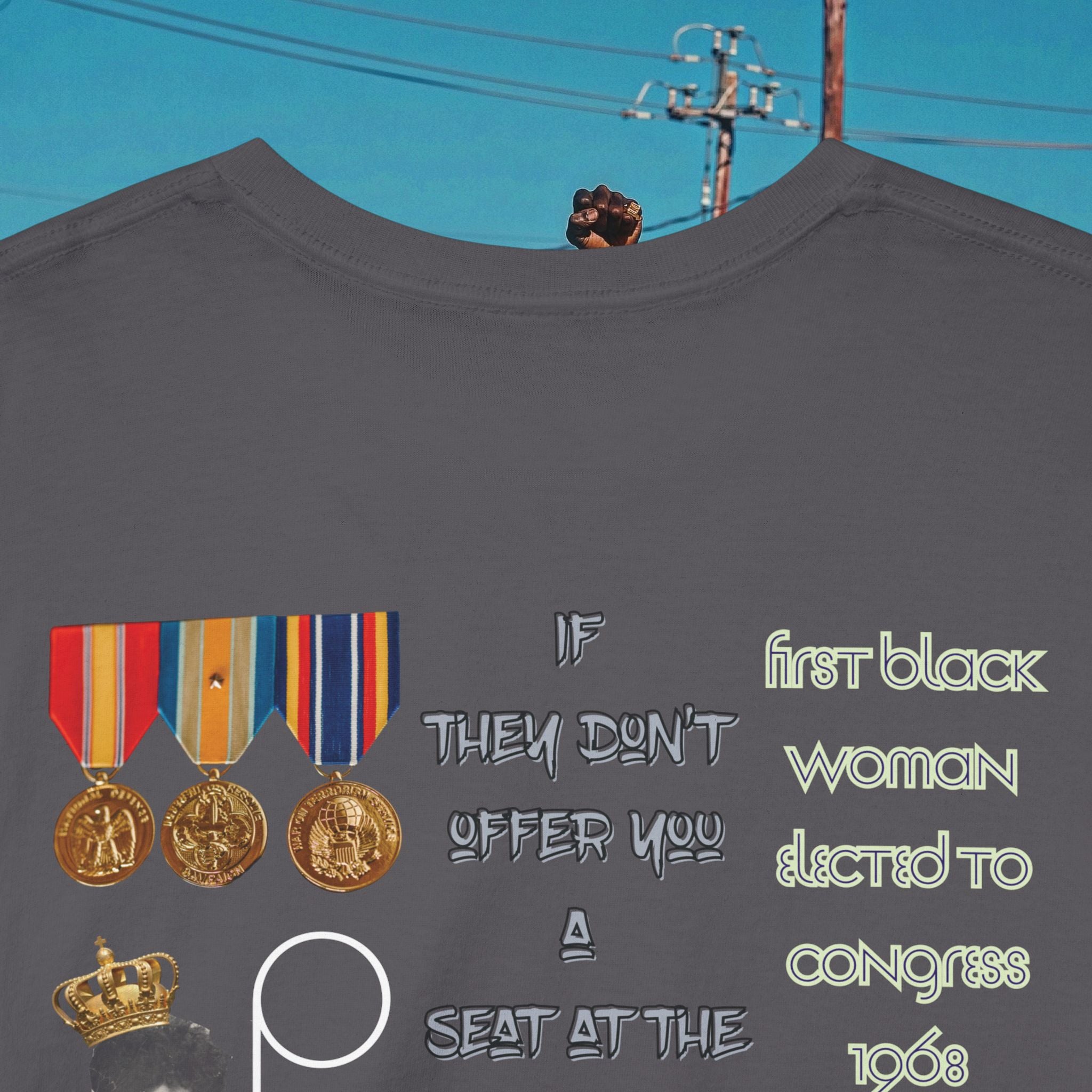 Shirley Chisholm Heavy Cotton Tee