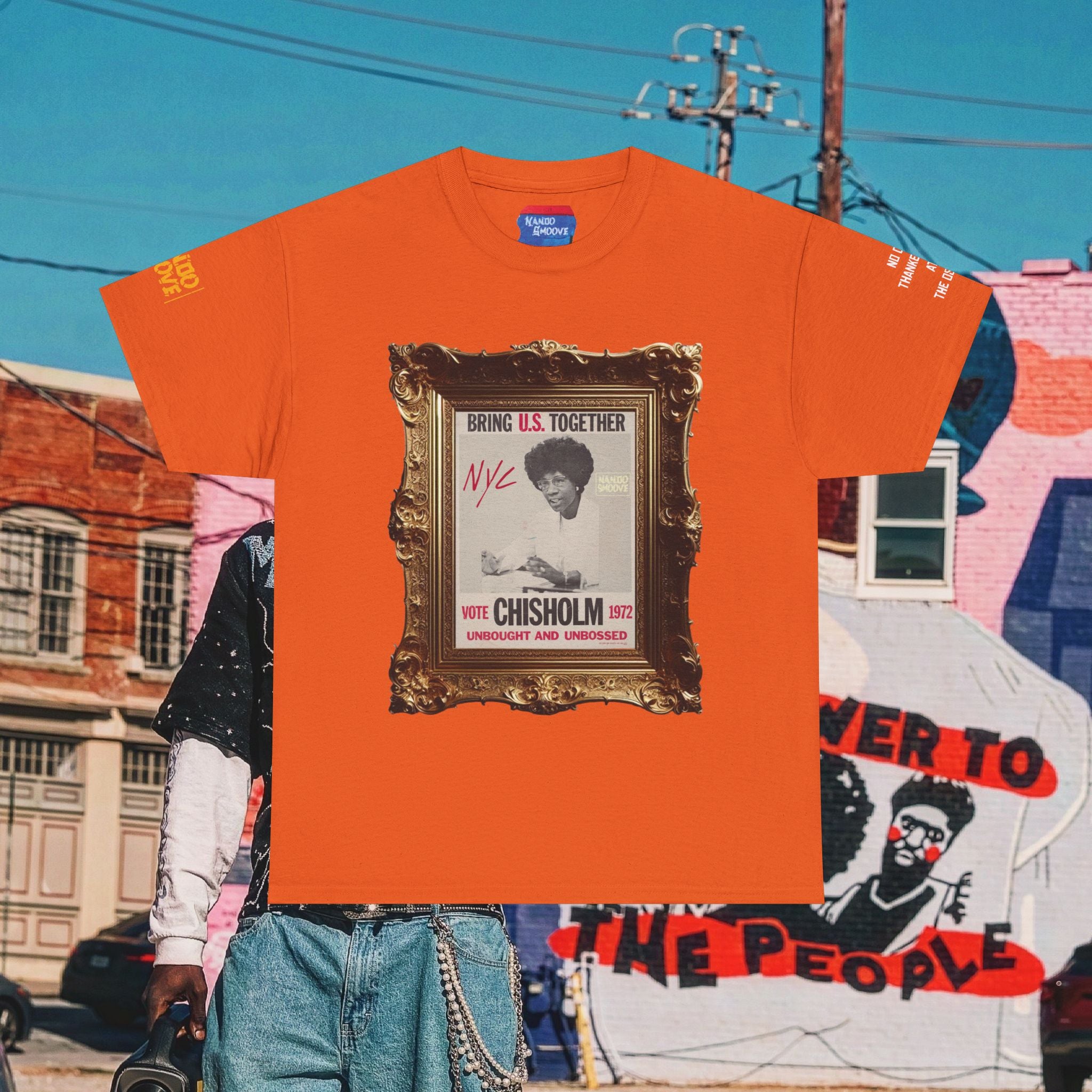 Shirley Chisholm Heavy Cotton Tee