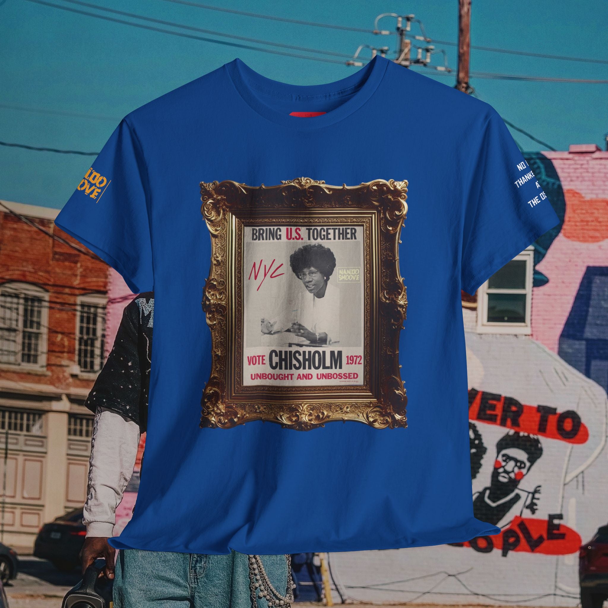 Shirley Chisholm Heavy Cotton Tee