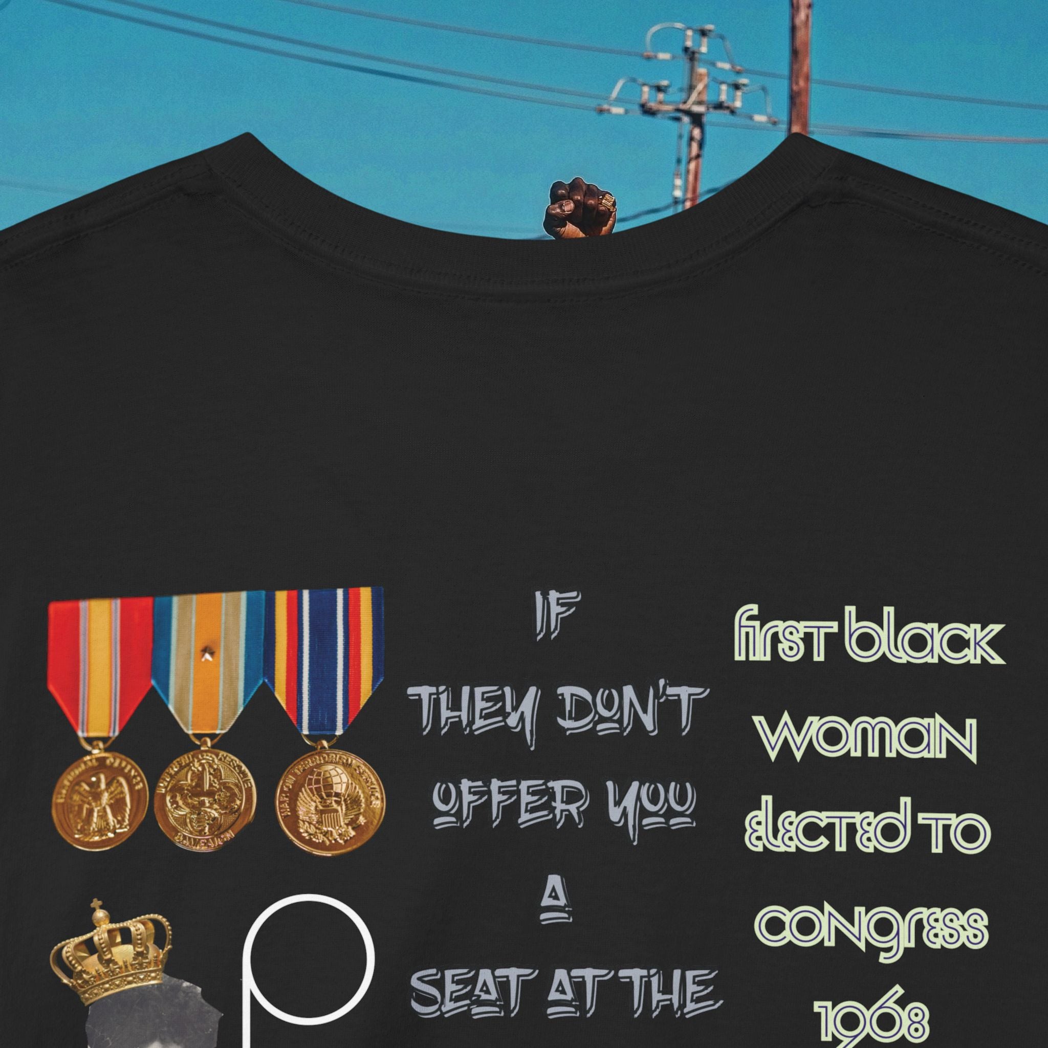 Shirley Chisholm Heavy Cotton Tee