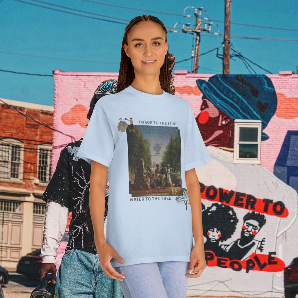 “Image to The Mind, Water to The Tree” Unisex Classic Tee
