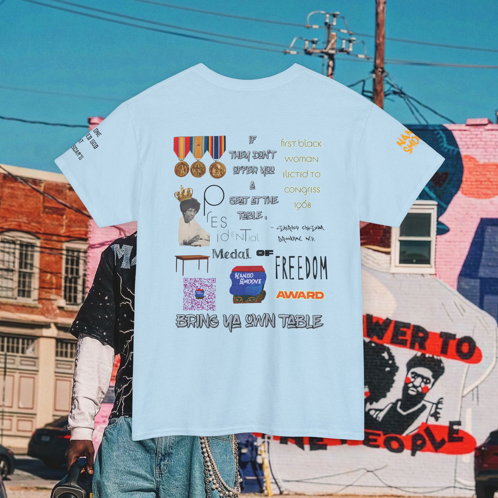 Shirley Chisholm Heavy Cotton Tee