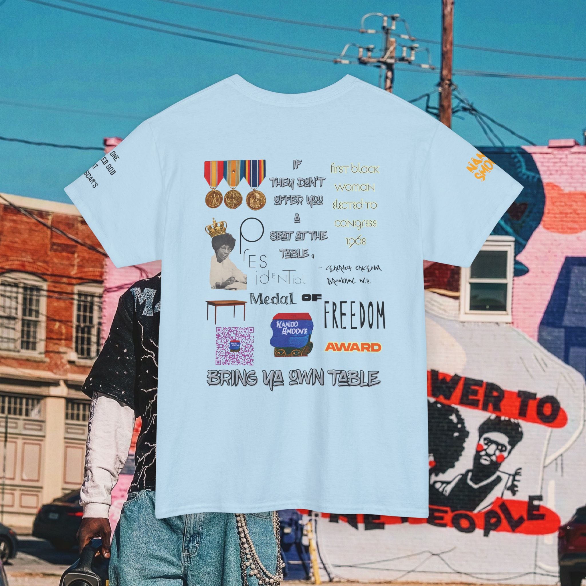 Shirley Chisholm Heavy Cotton Tee