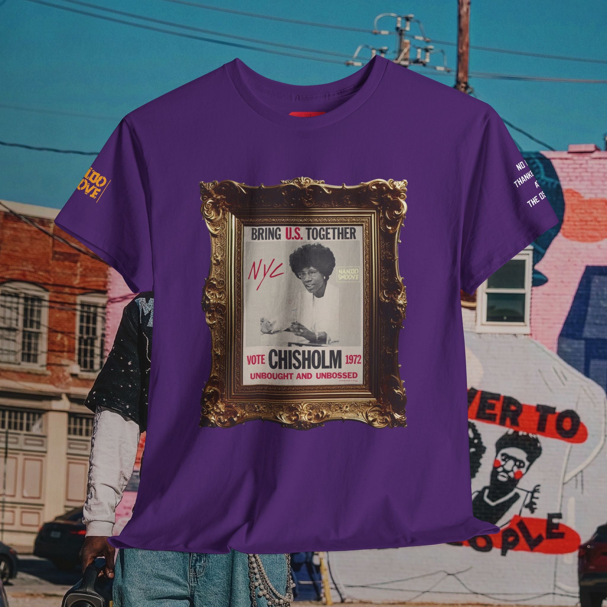 Shirley Chisholm Heavy Cotton Tee