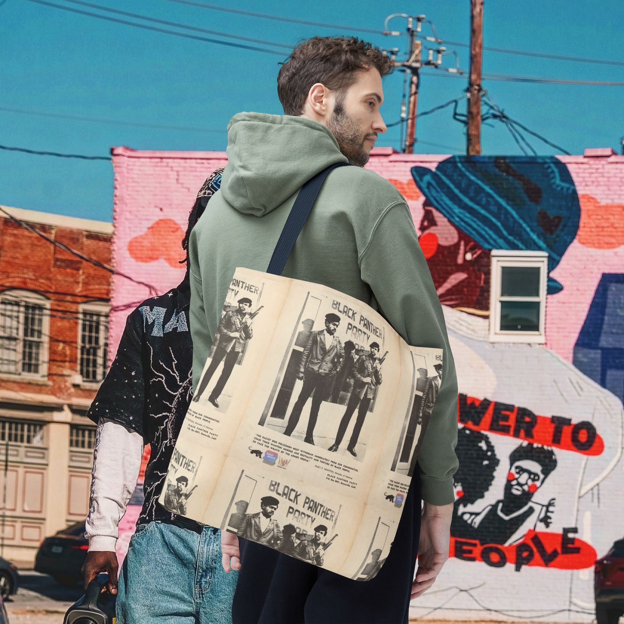 Black Panther Tote Bag (AOP)