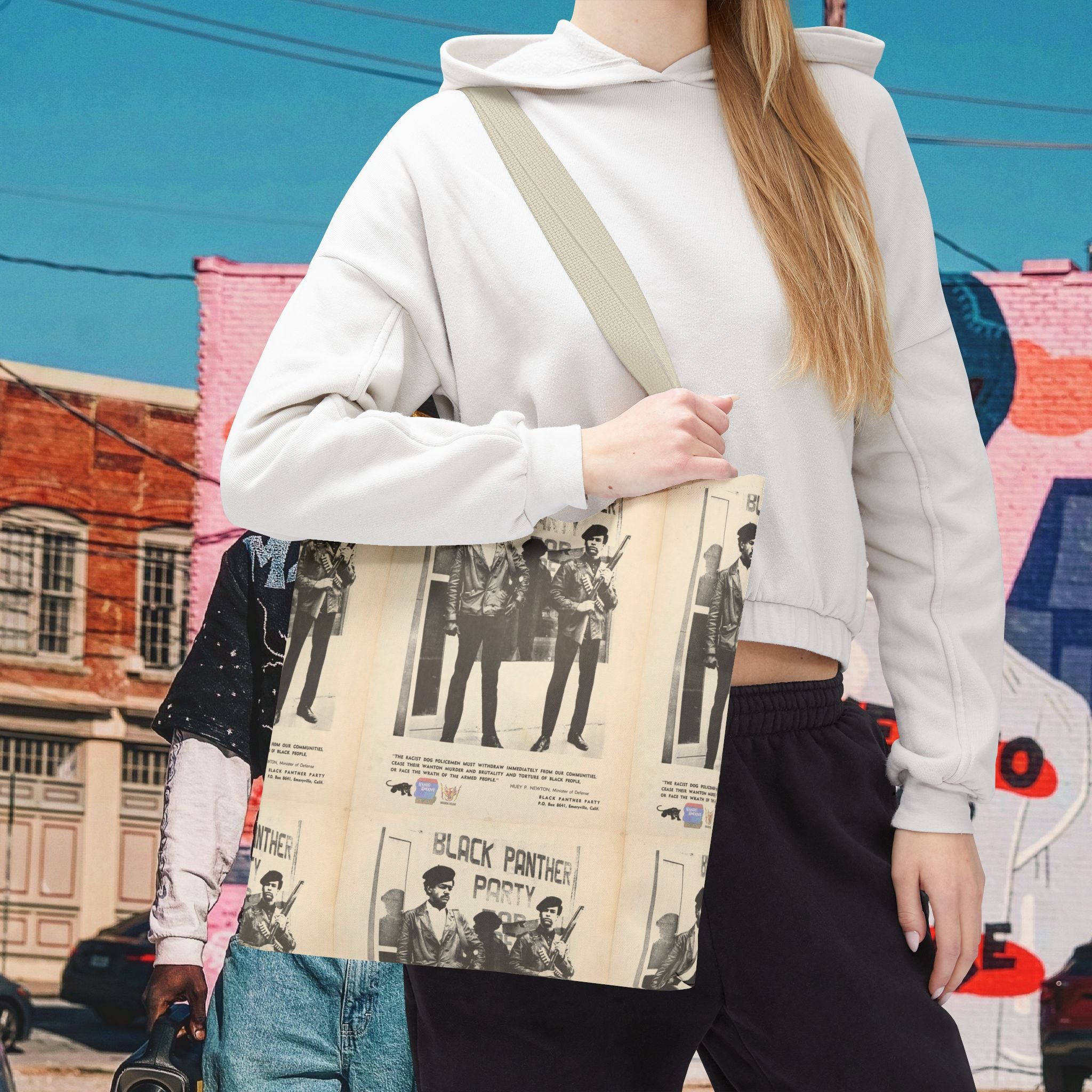 Black Panther Tote Bag (AOP)