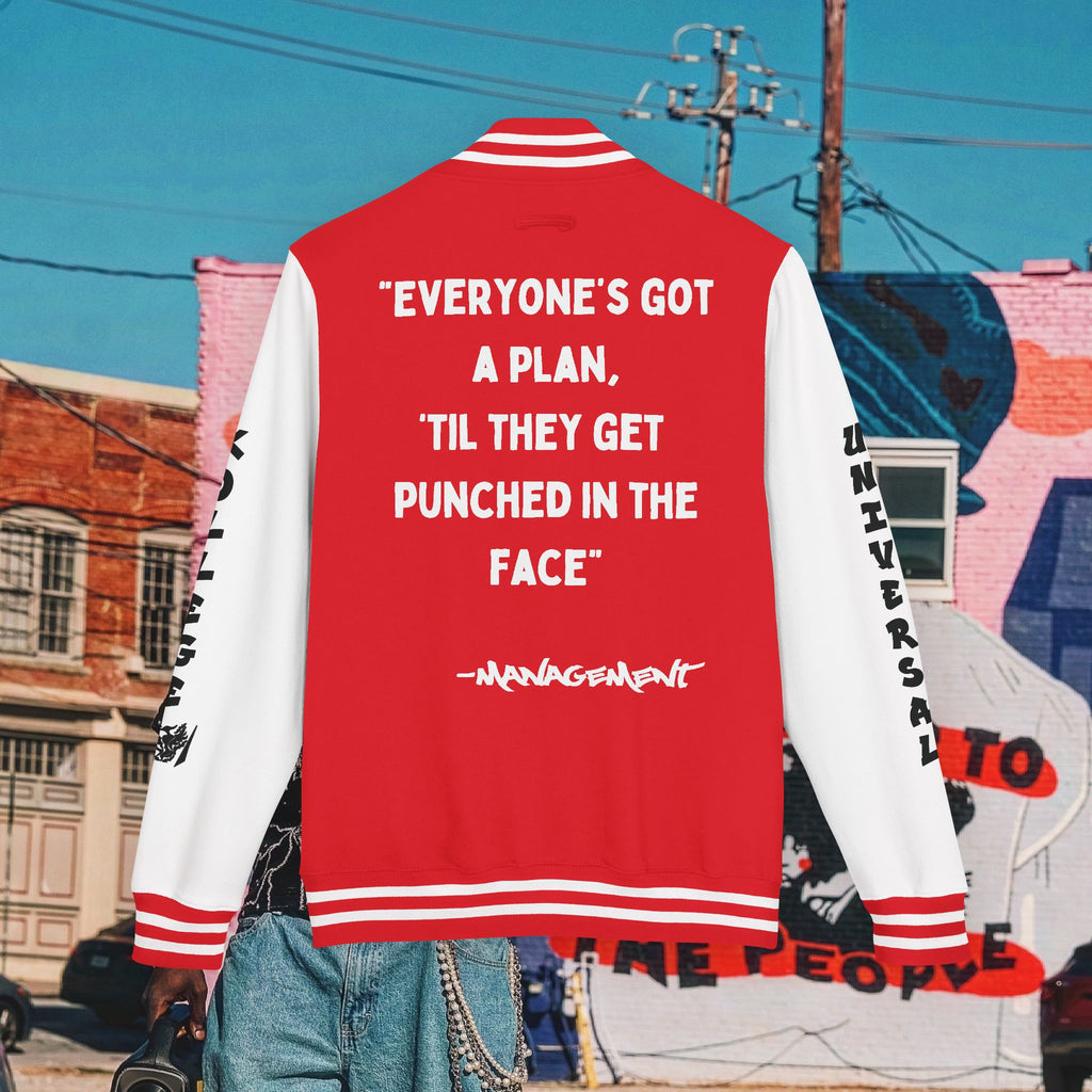“FREE MIKE TYSON” Unisex Heavyweight Letterman Jacket