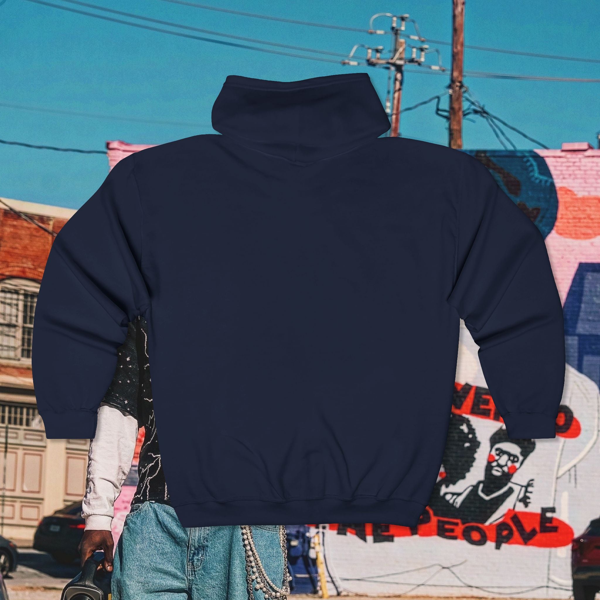 “Head Hunter” Unisex Heavy Blend™ Full Zip Hooded Sweatshirt