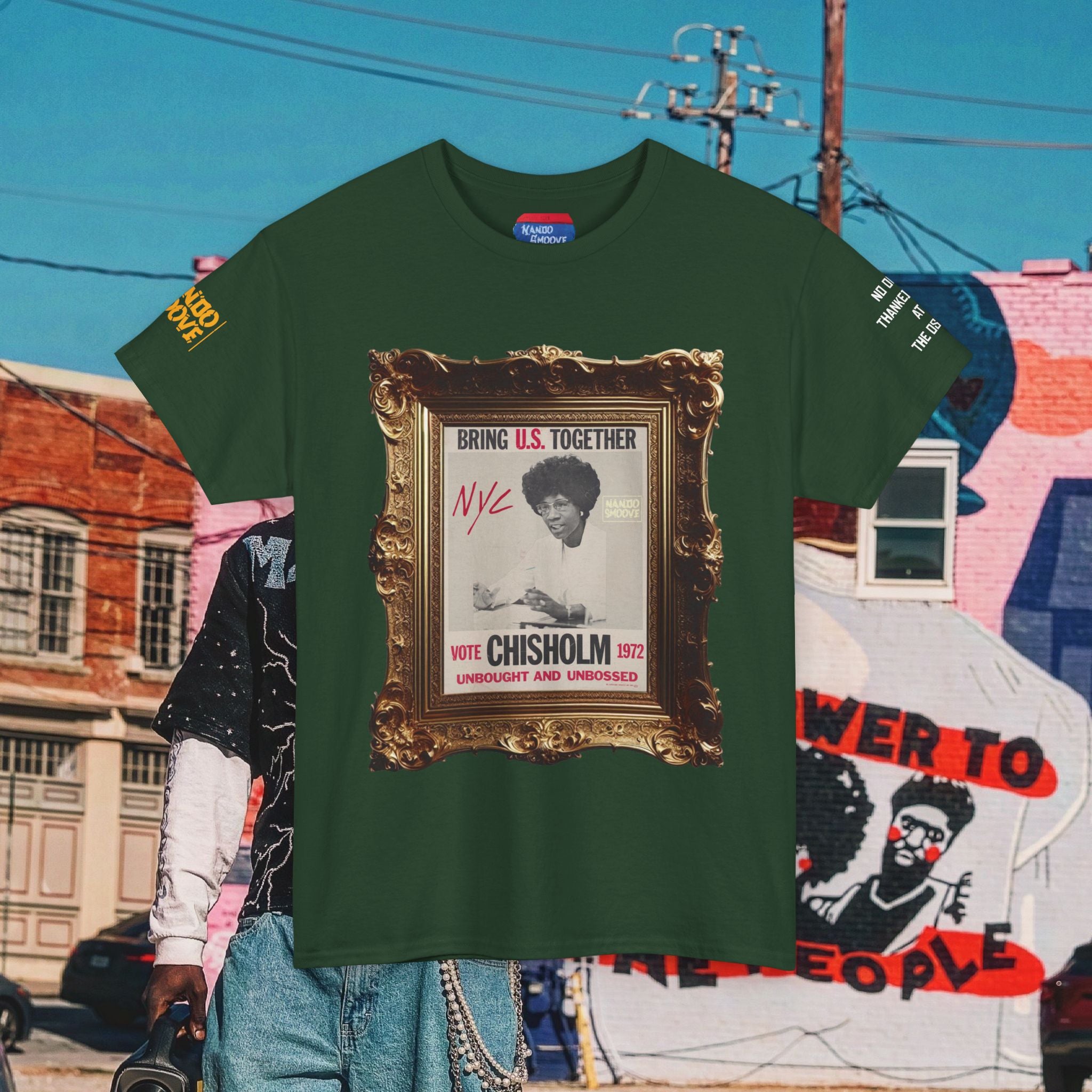 Shirley Chisholm Heavy Cotton Tee