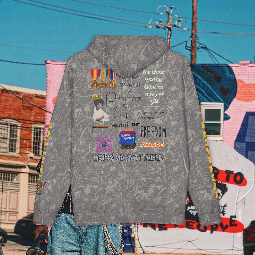 Shirley Chisholm Unisex Heavyweight Hooded Sweatshirt