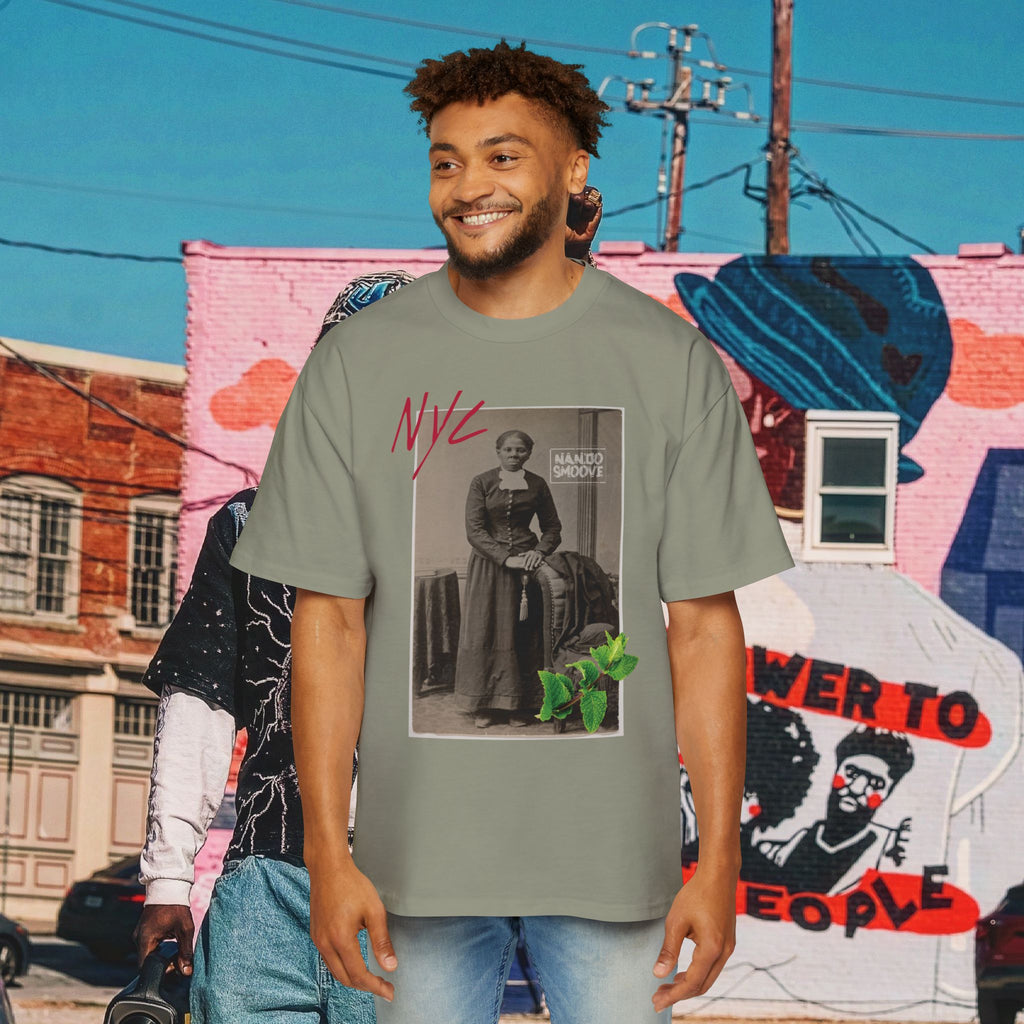 Harriet Tubman Men's Heavy Oversized “MinTee” Shirts
