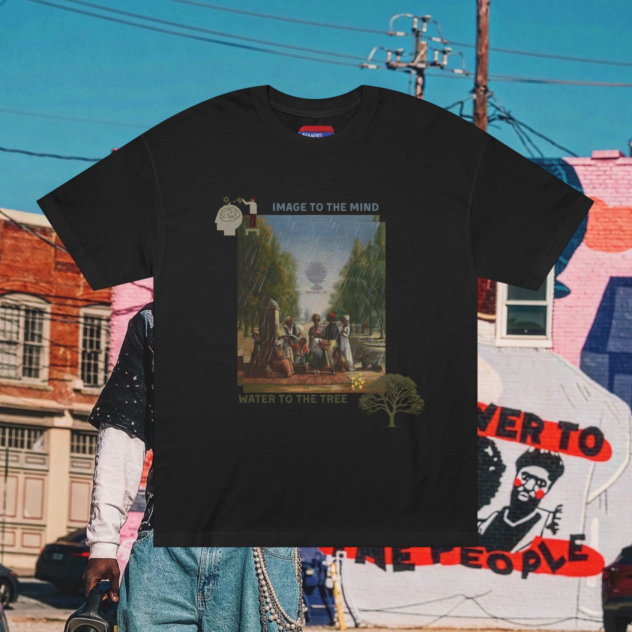 “Image to The Mind, Water to The Tree” Unisex Classic Tee