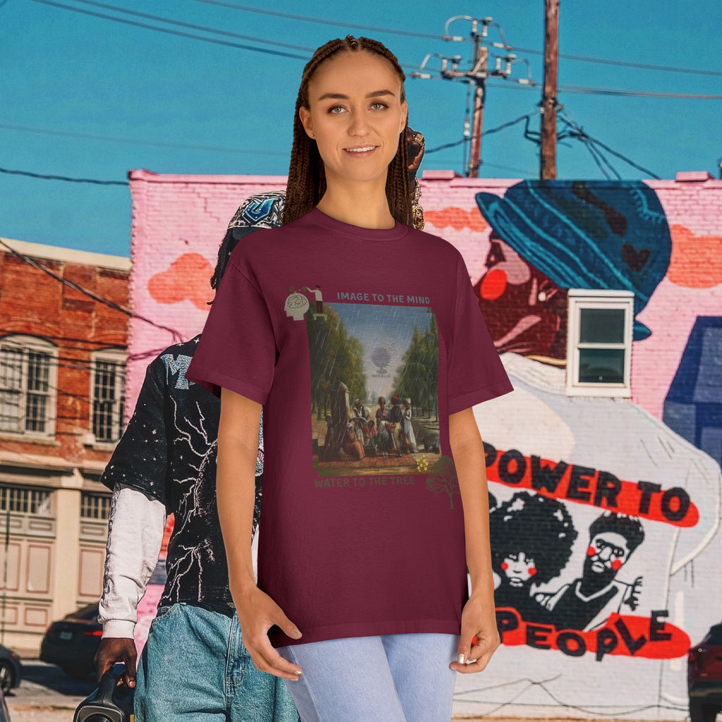 “Image to The Mind, Water to The Tree” Unisex Classic Tee