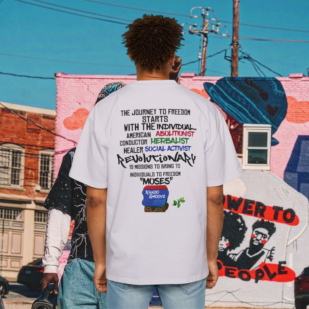 Harriet Tubman Men's Heavy Oversized “MinTee” Shirts