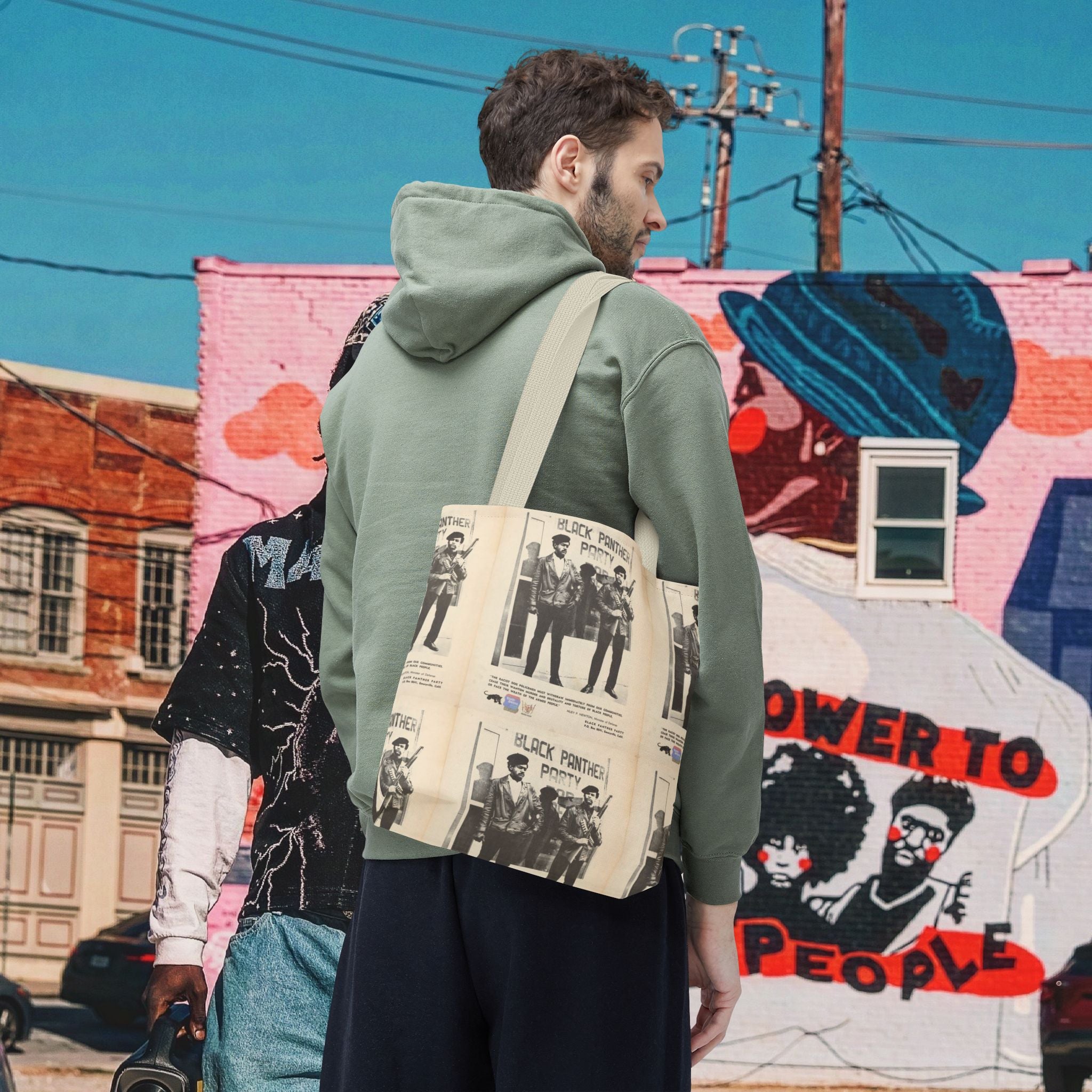 Black Panther Tote Bag (AOP)