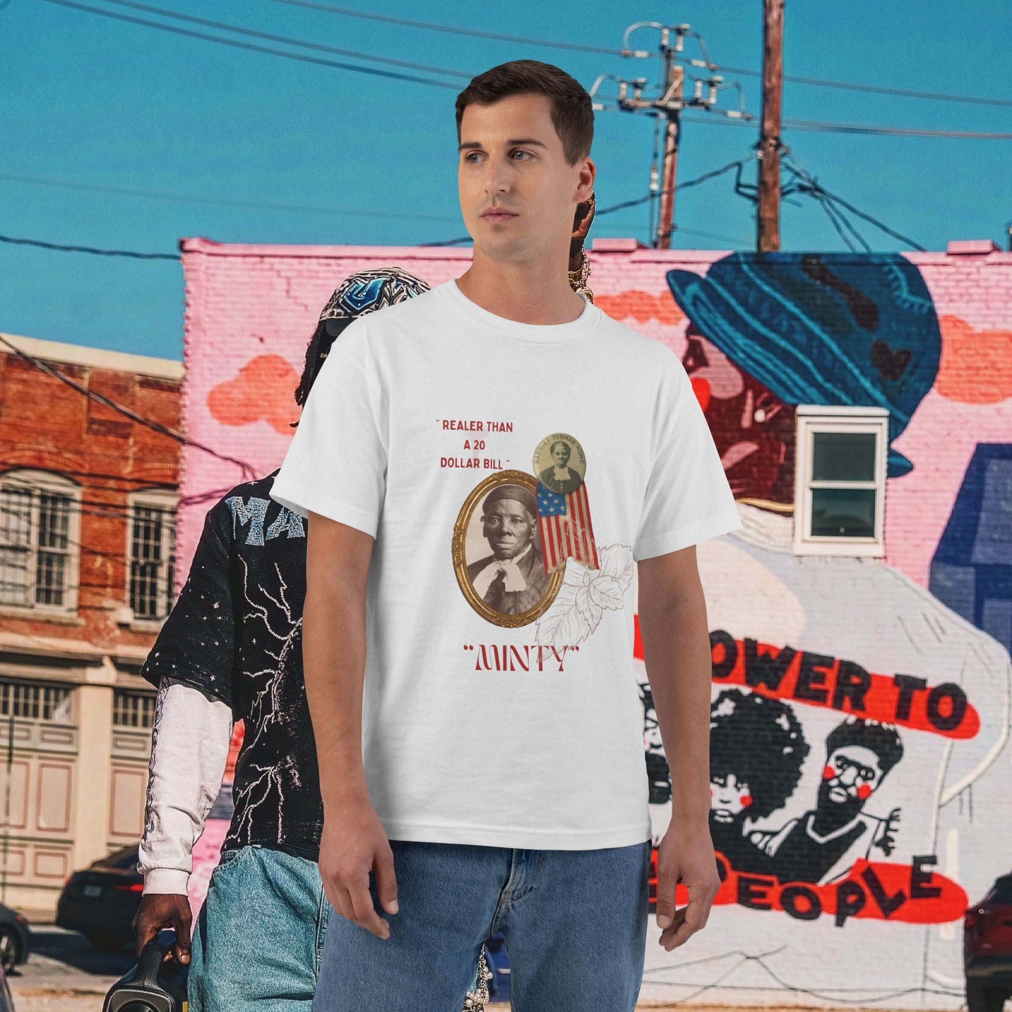 “Harriet Realer than a $20 Bill” Beefy-T®  Short-Sleeve “MinTee”-Shirt