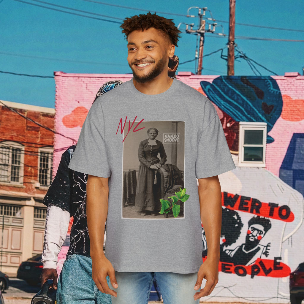 Harriet Tubman Men's Heavy Oversized “MinTee” Shirts