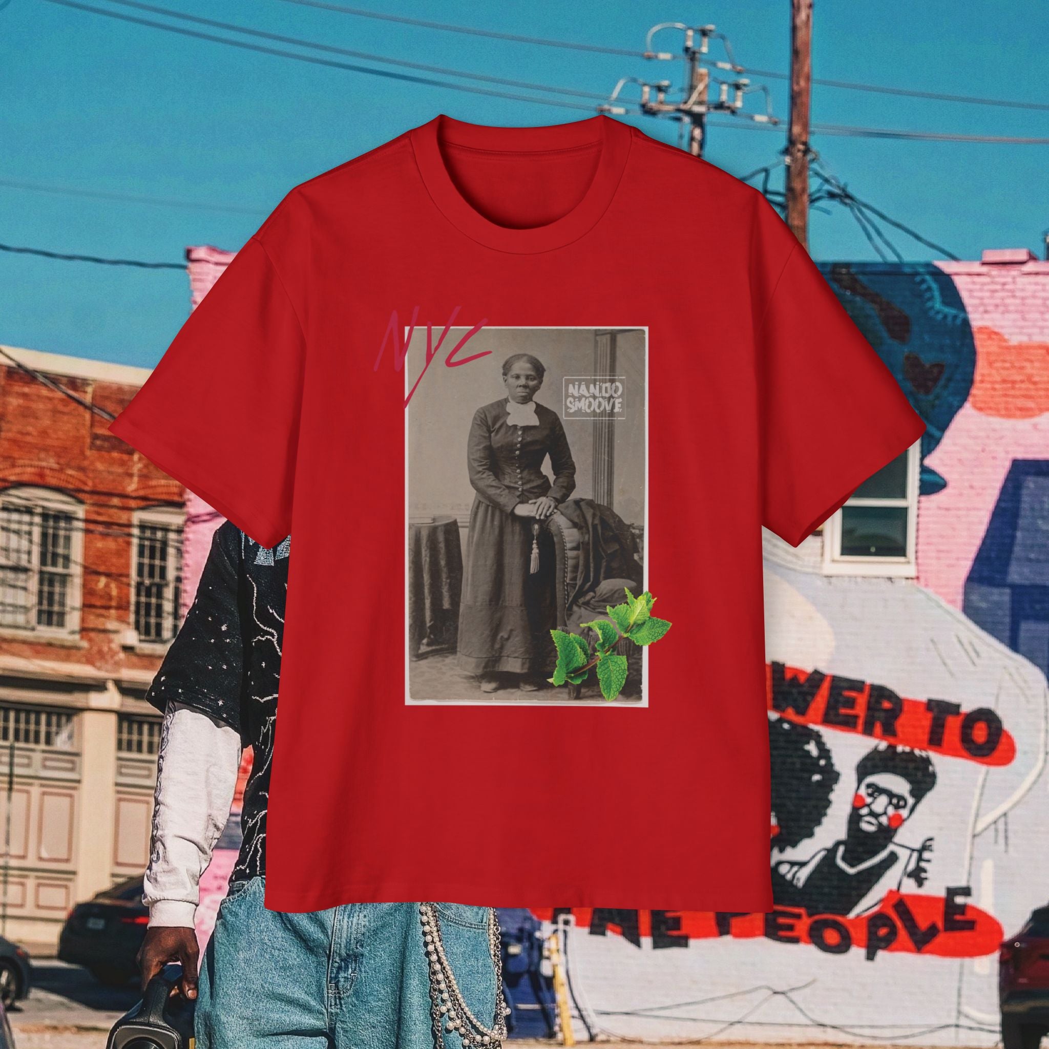 Harriet Tubman Oversized “MinTee Shirts”