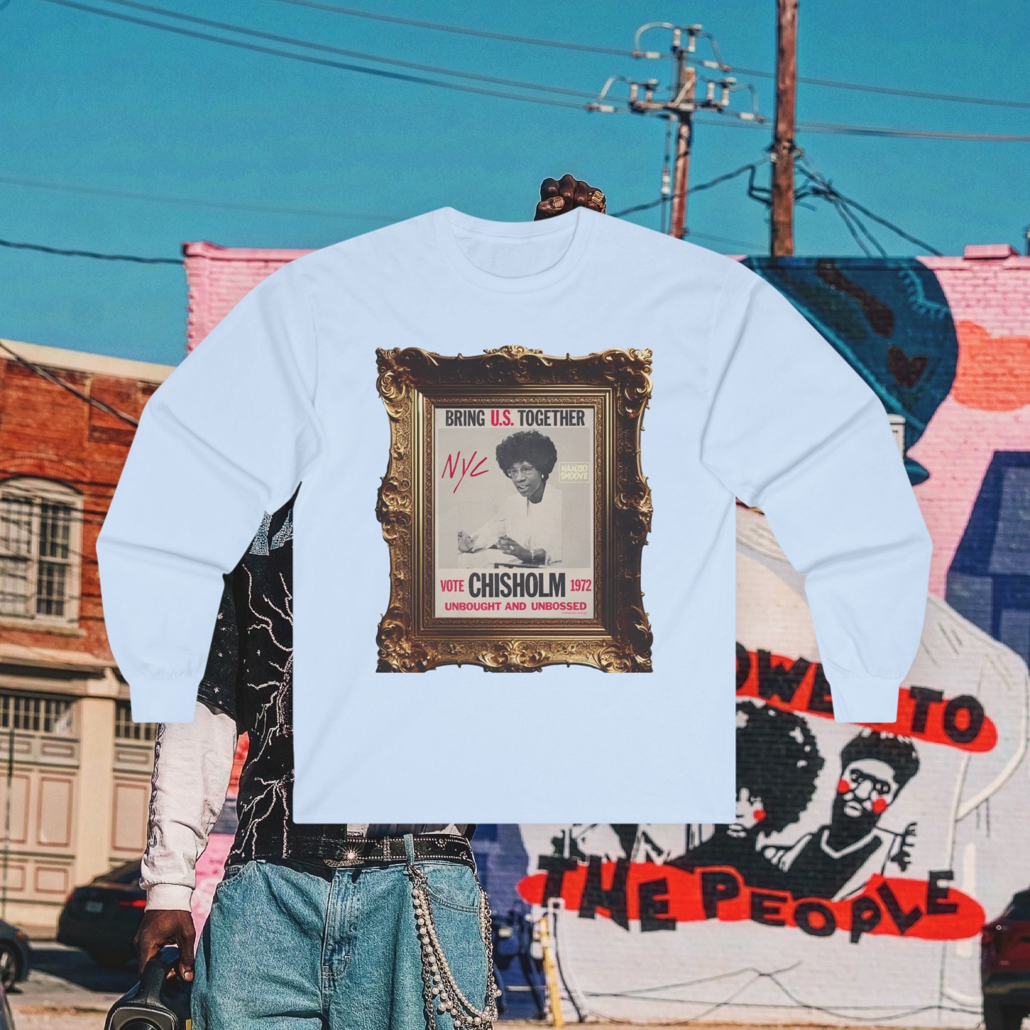 Shirley Chisholm Unisex Ultra Cotton Long Sleeve Tee