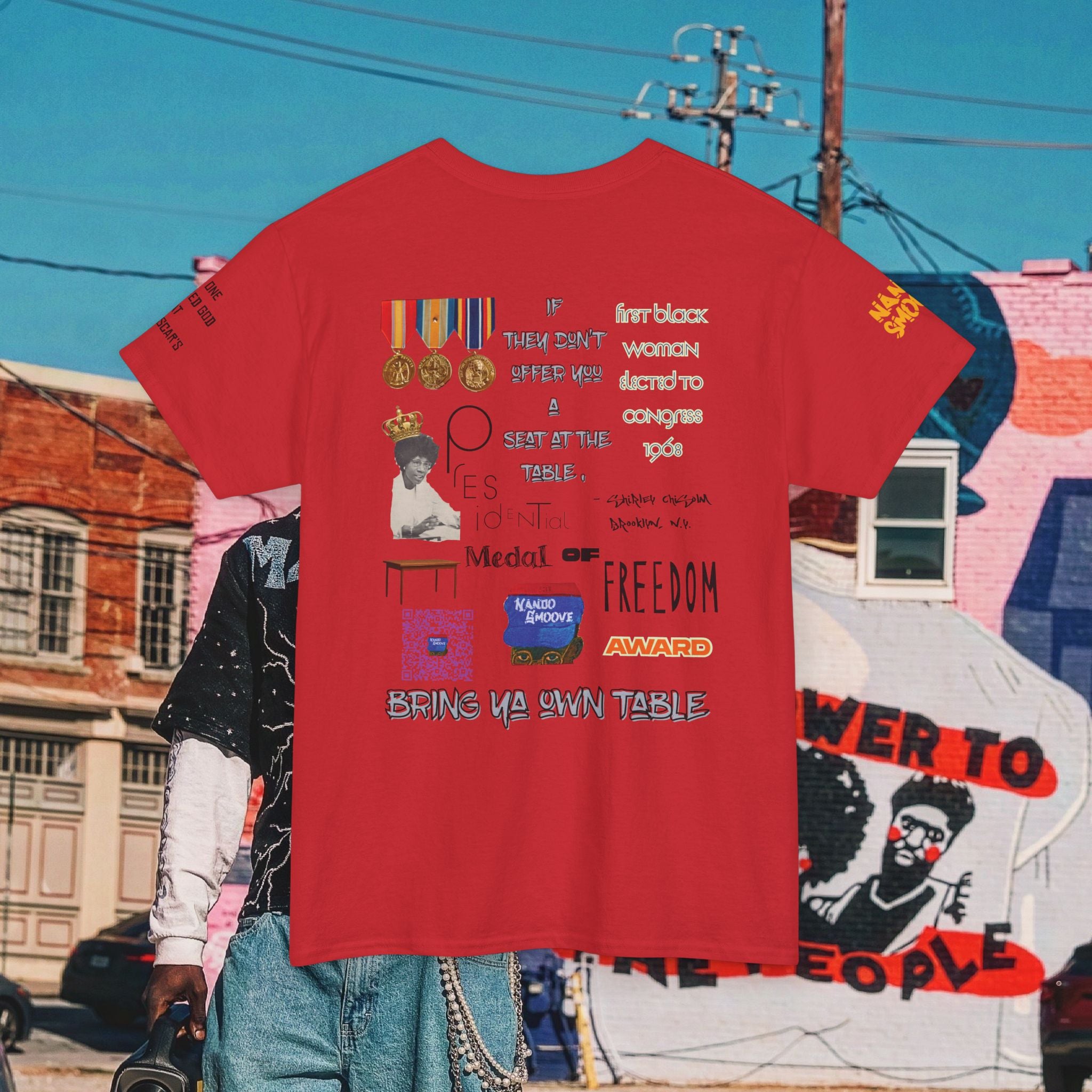 Shirley Chisholm Heavy Cotton Tee